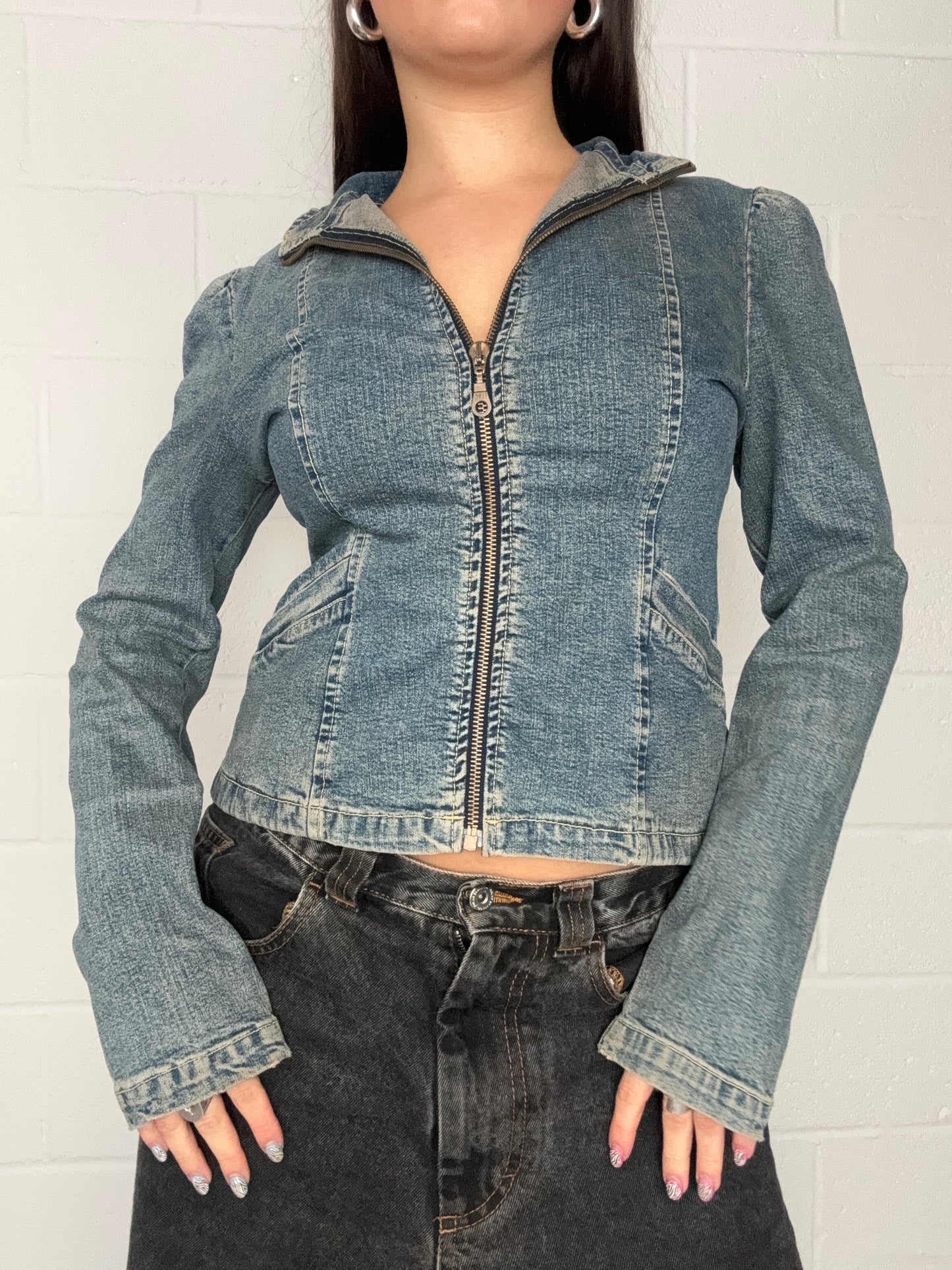 Jane Norman Fitted Denim Jacket