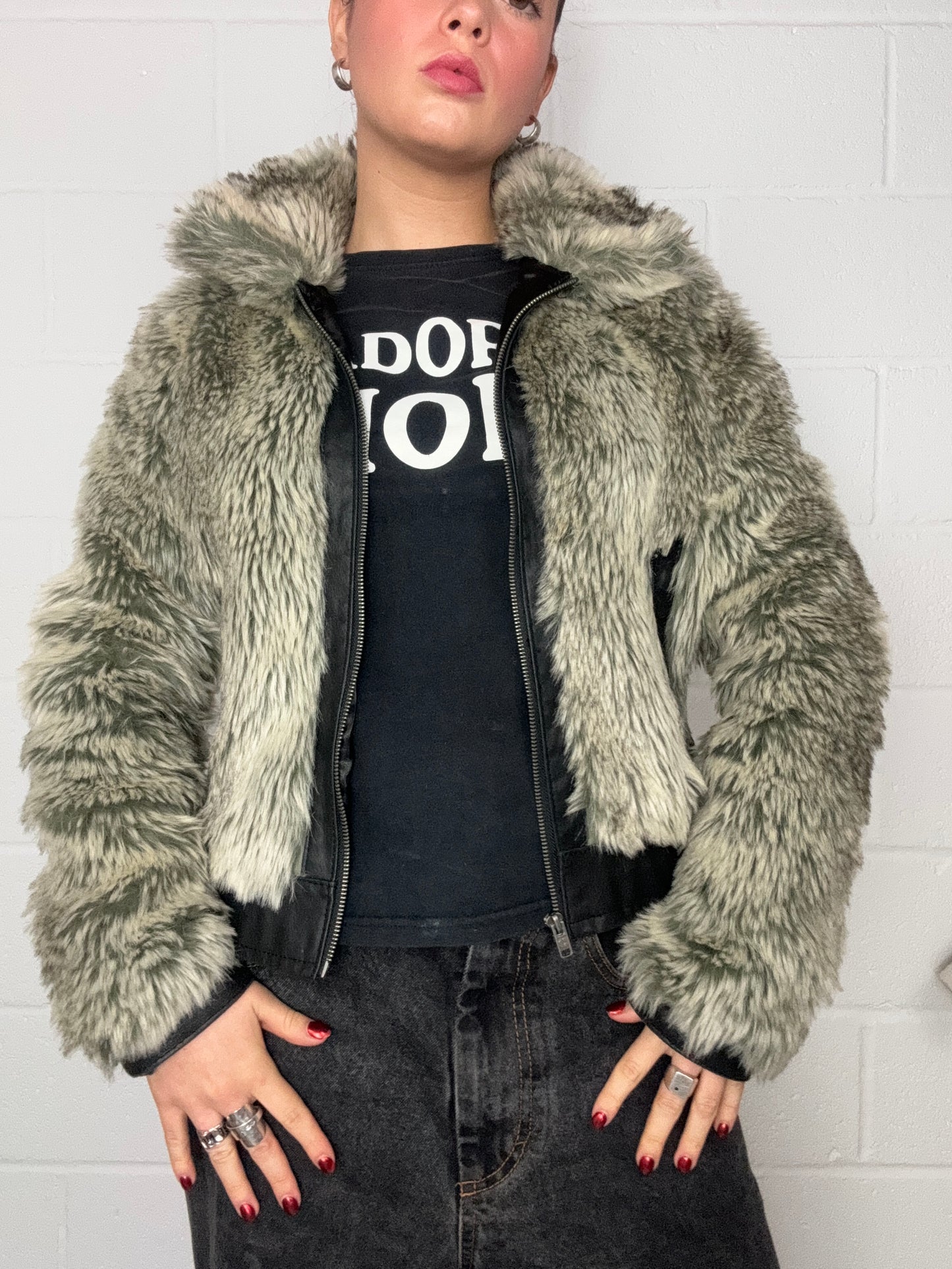 Faux Fur Jacket (UK10)