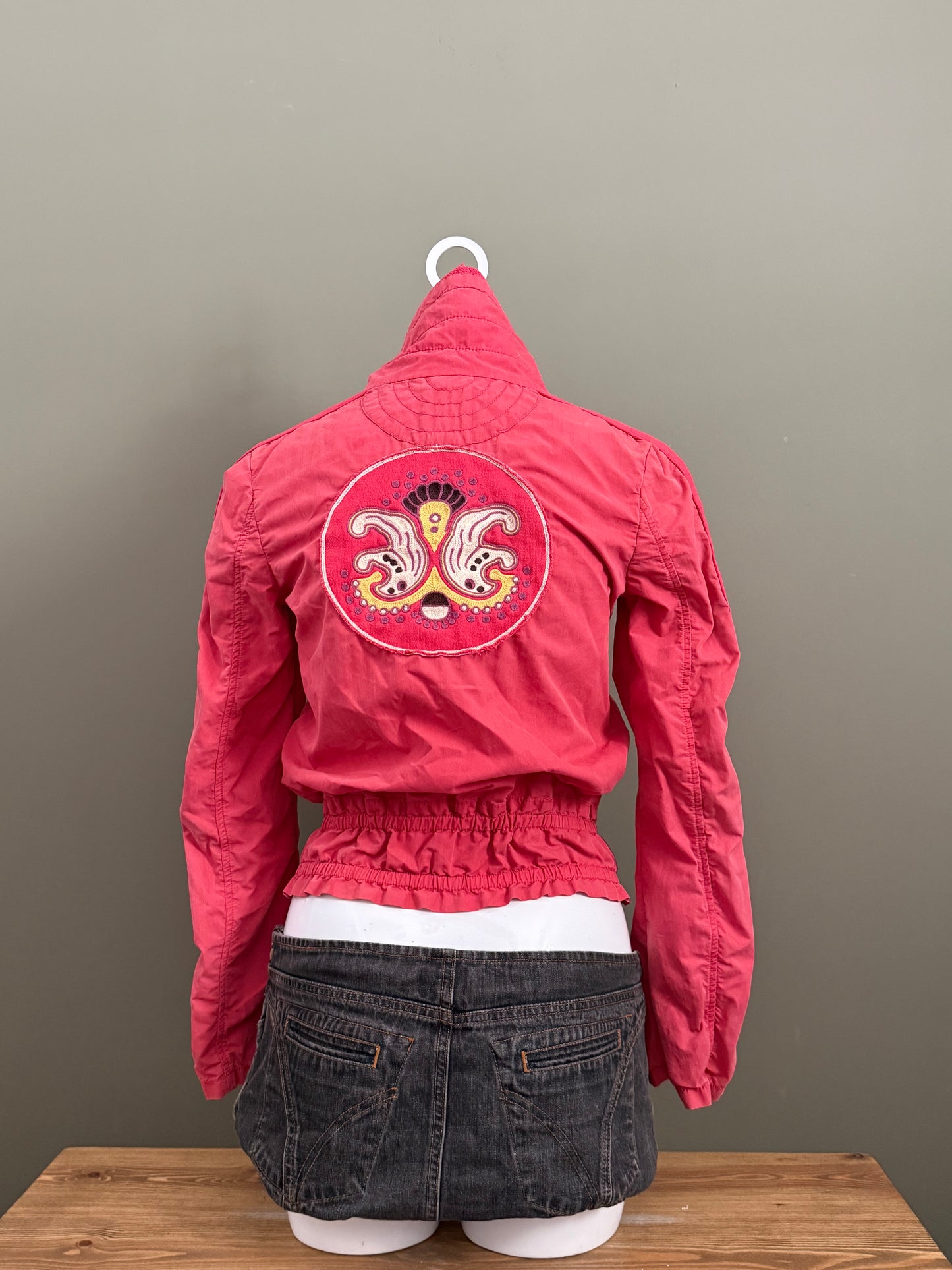 Diesel Red Bomber Jacket (S)