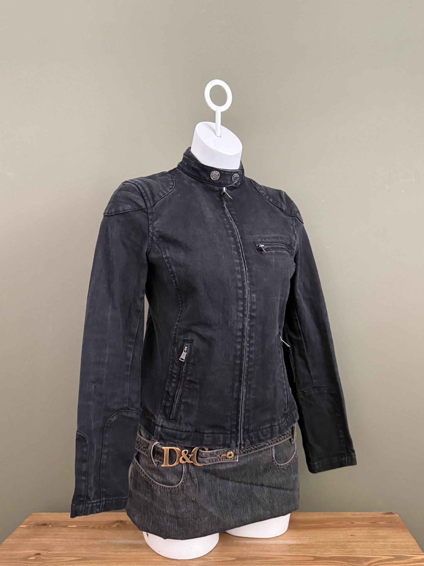 Ralph Lauren Denim Biker Jacket (S)