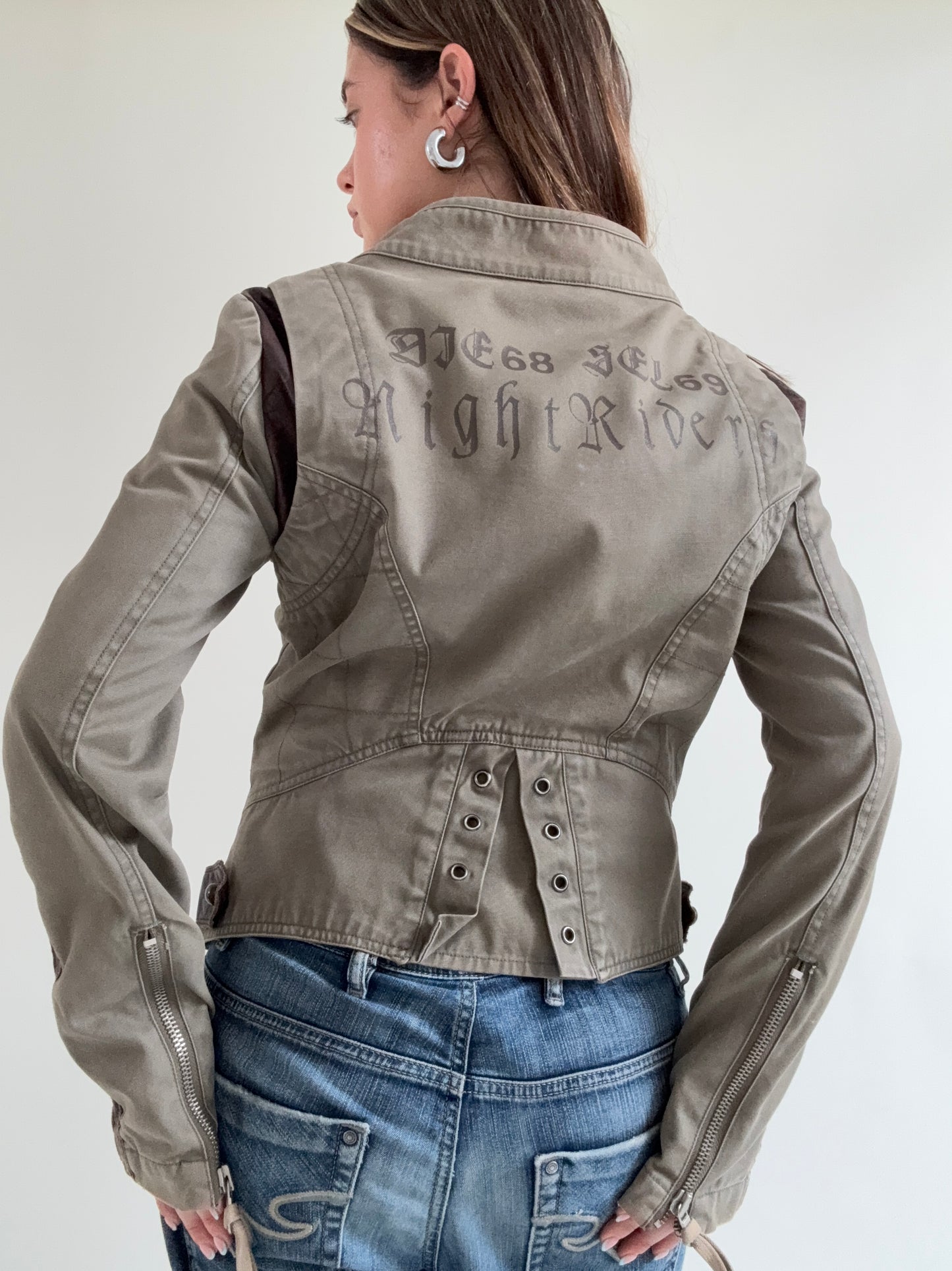 Diesel Fitted Military Style Jacket (L)