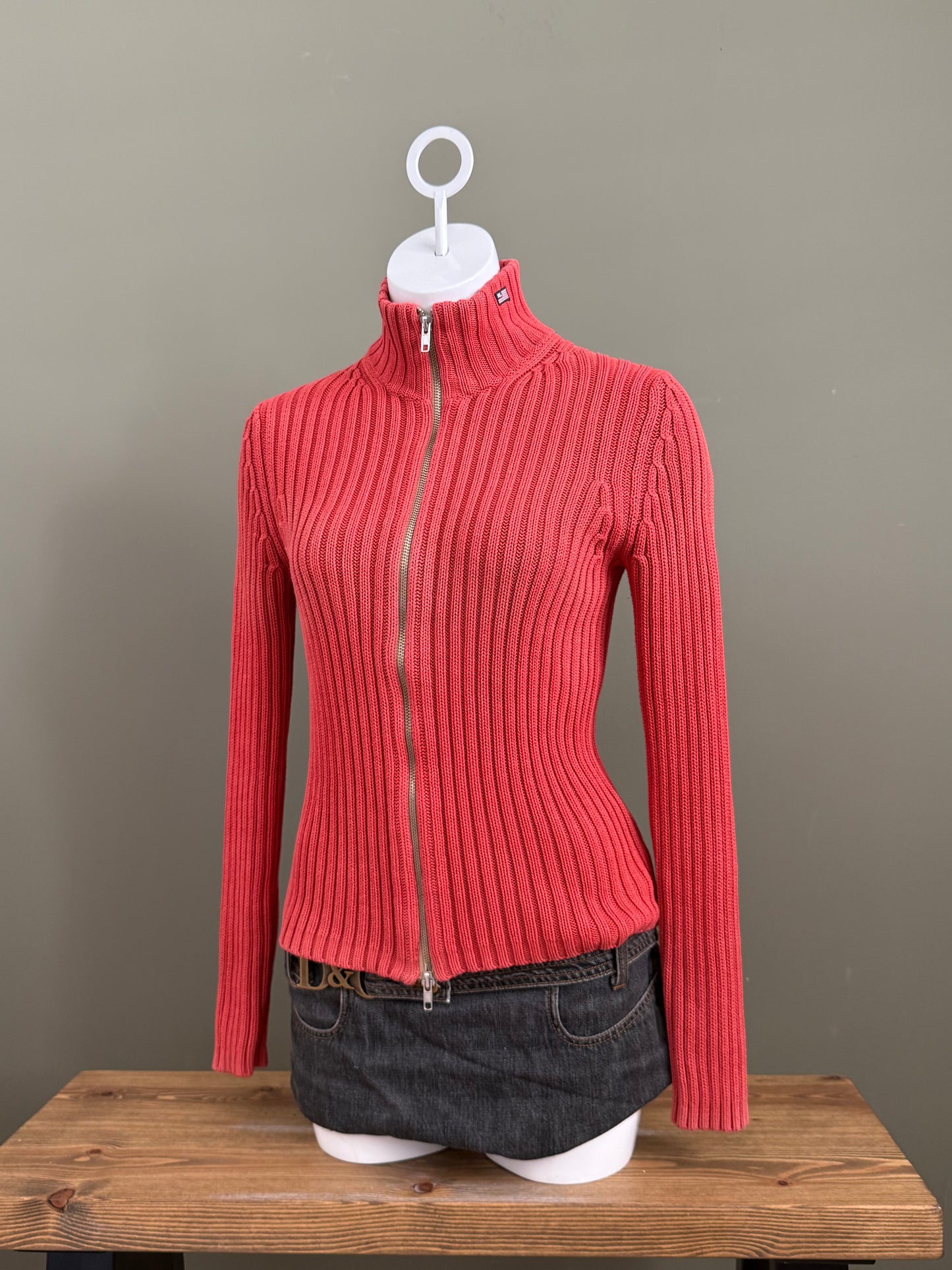 Ralph Lauren Knit Double Zip Jumper (S)