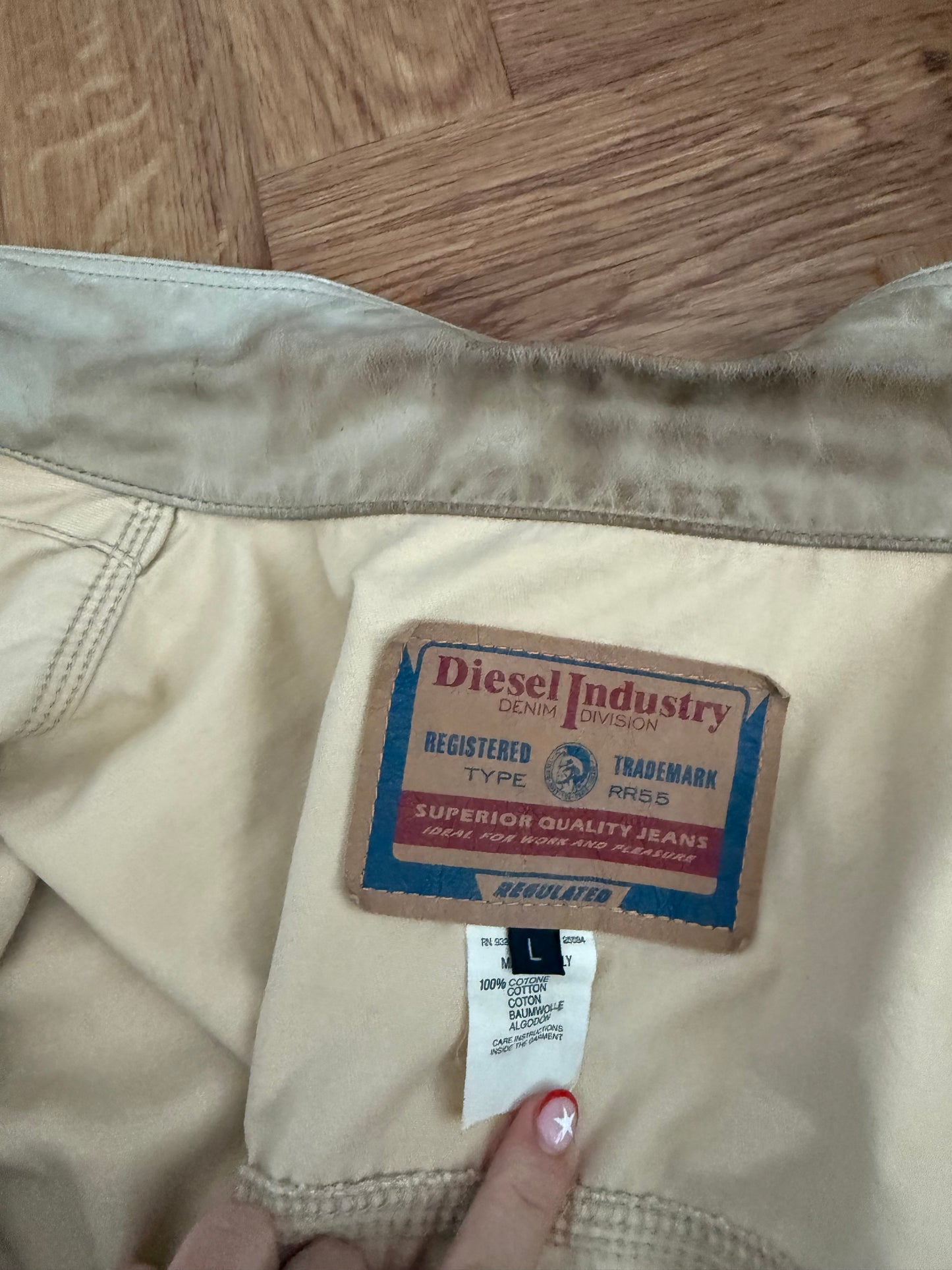 Vintage Diesel Trucker Jacket (L)