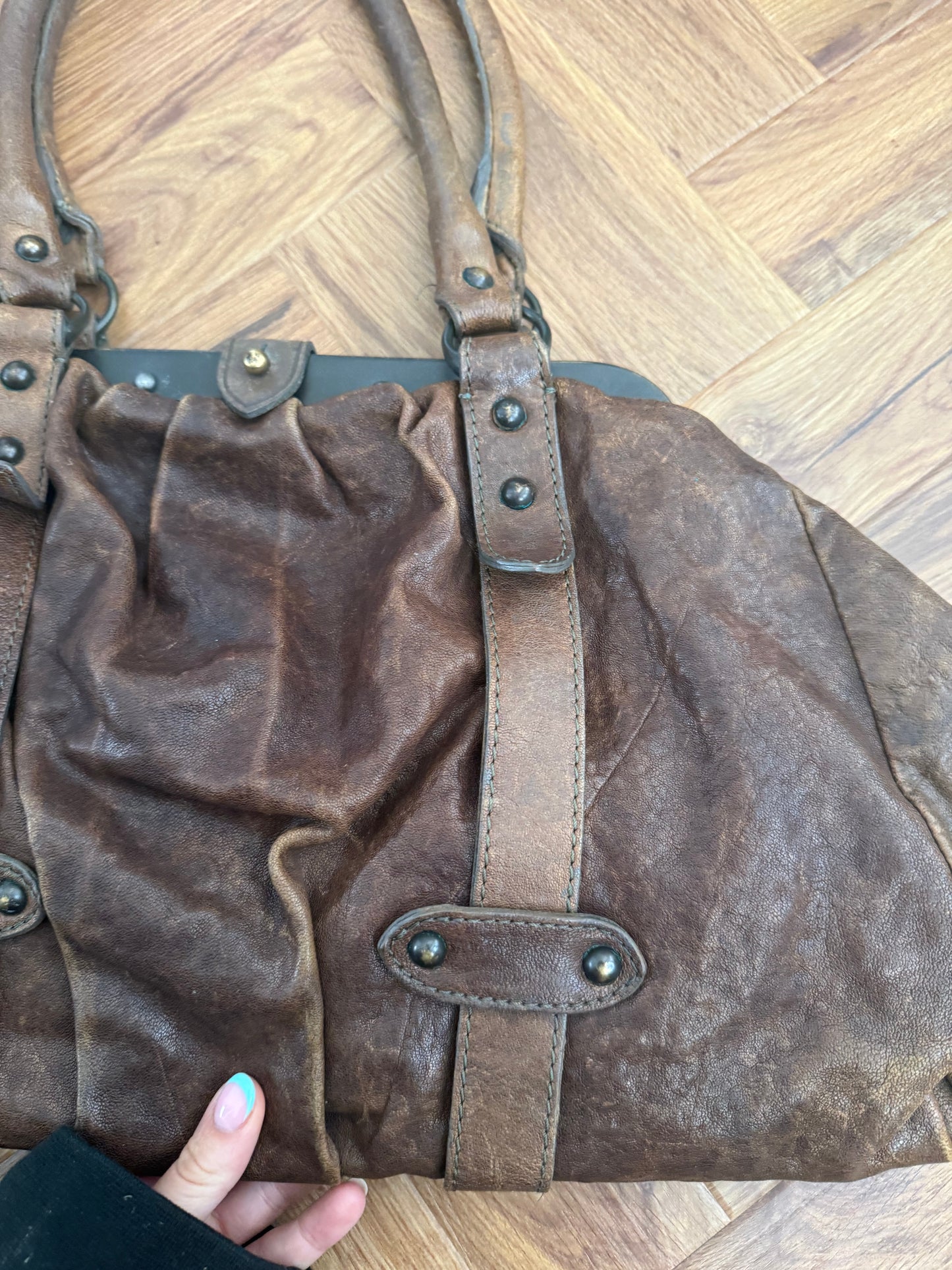 Allsaints Leather Nocturne Bag