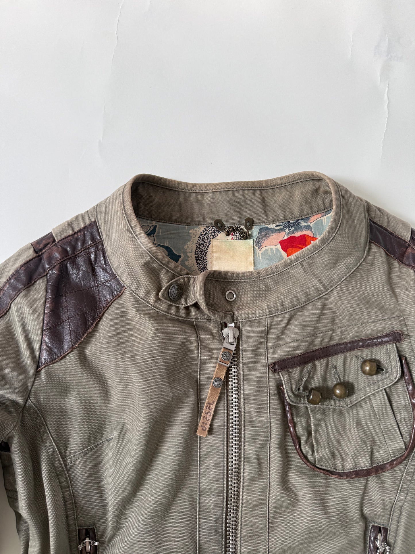 Diesel Fitted Military Style Jacket (L)