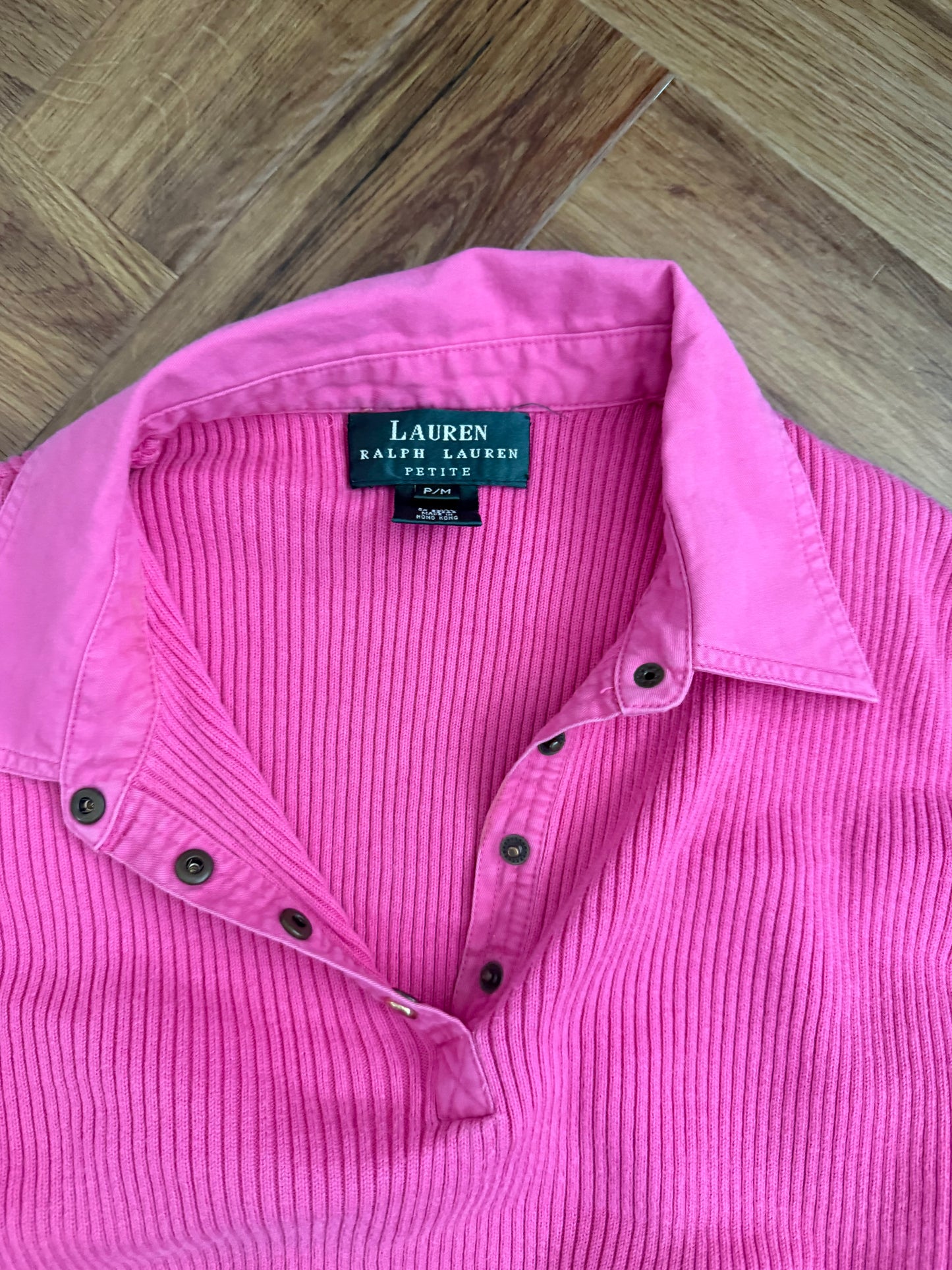 Ralph Lauren Pink Top (M)
