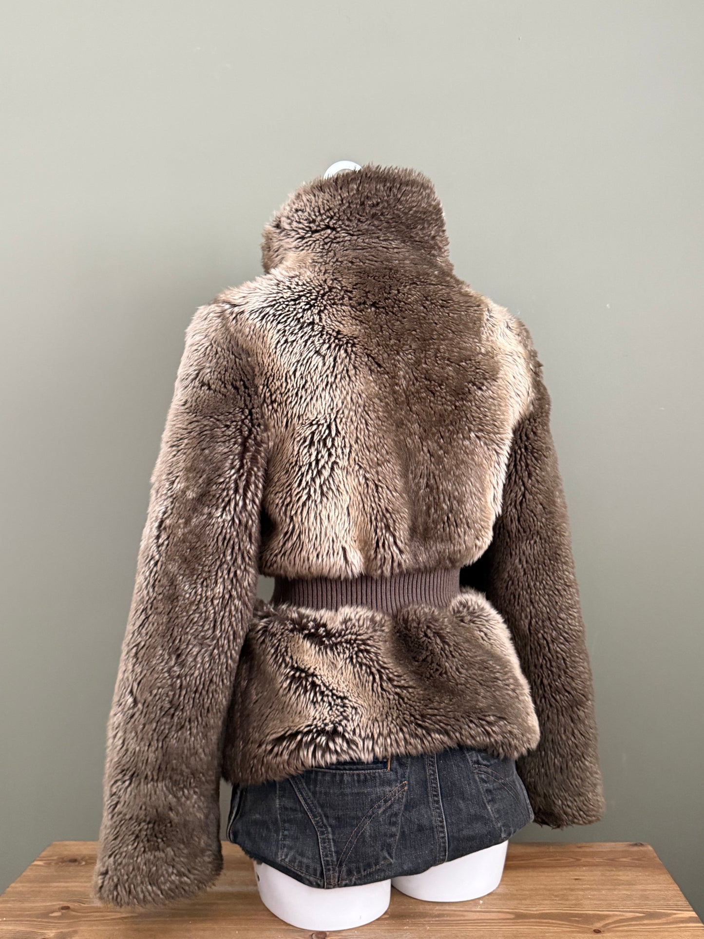 Miss Sixty Faux Fur Jacket (S)