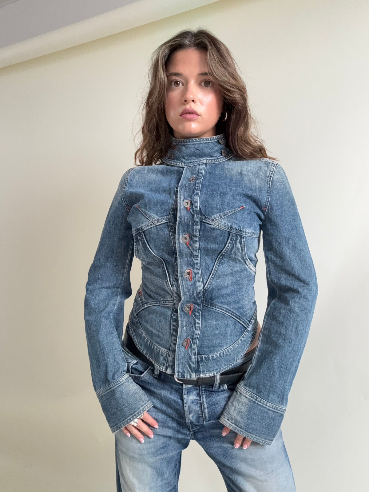 Diesel Denim Corset Jacket (L)