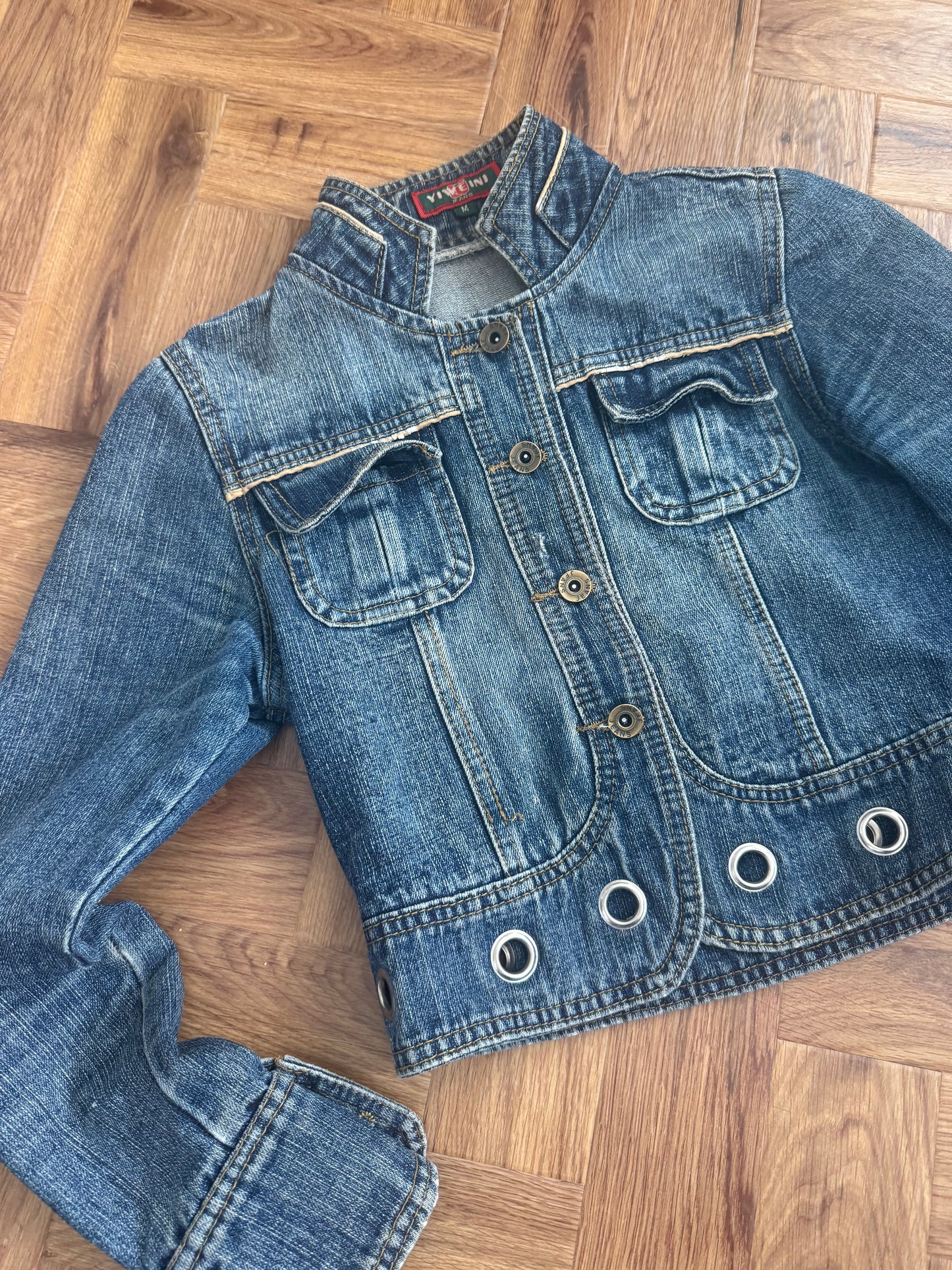 Cropped Denim Jacket (M)