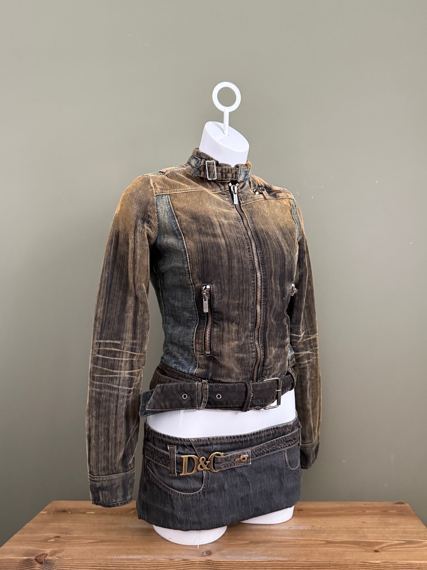Diesel Corduroy Buckle Jacket (S)