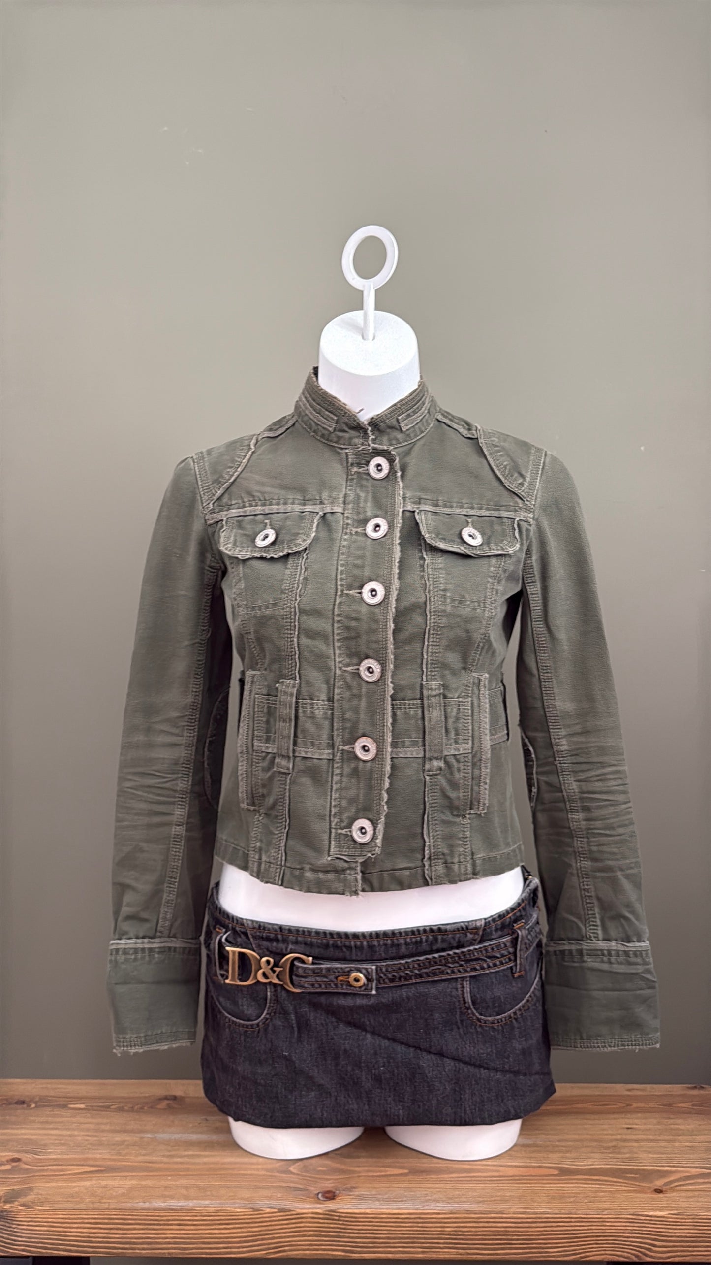 Fitted Military Style Jacket (UK8)