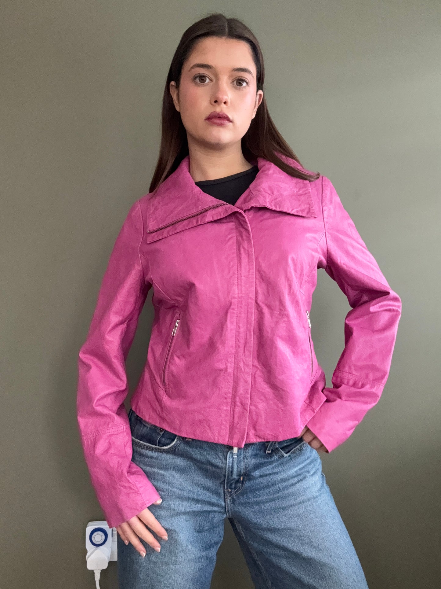 Leather Jacket (UK14)