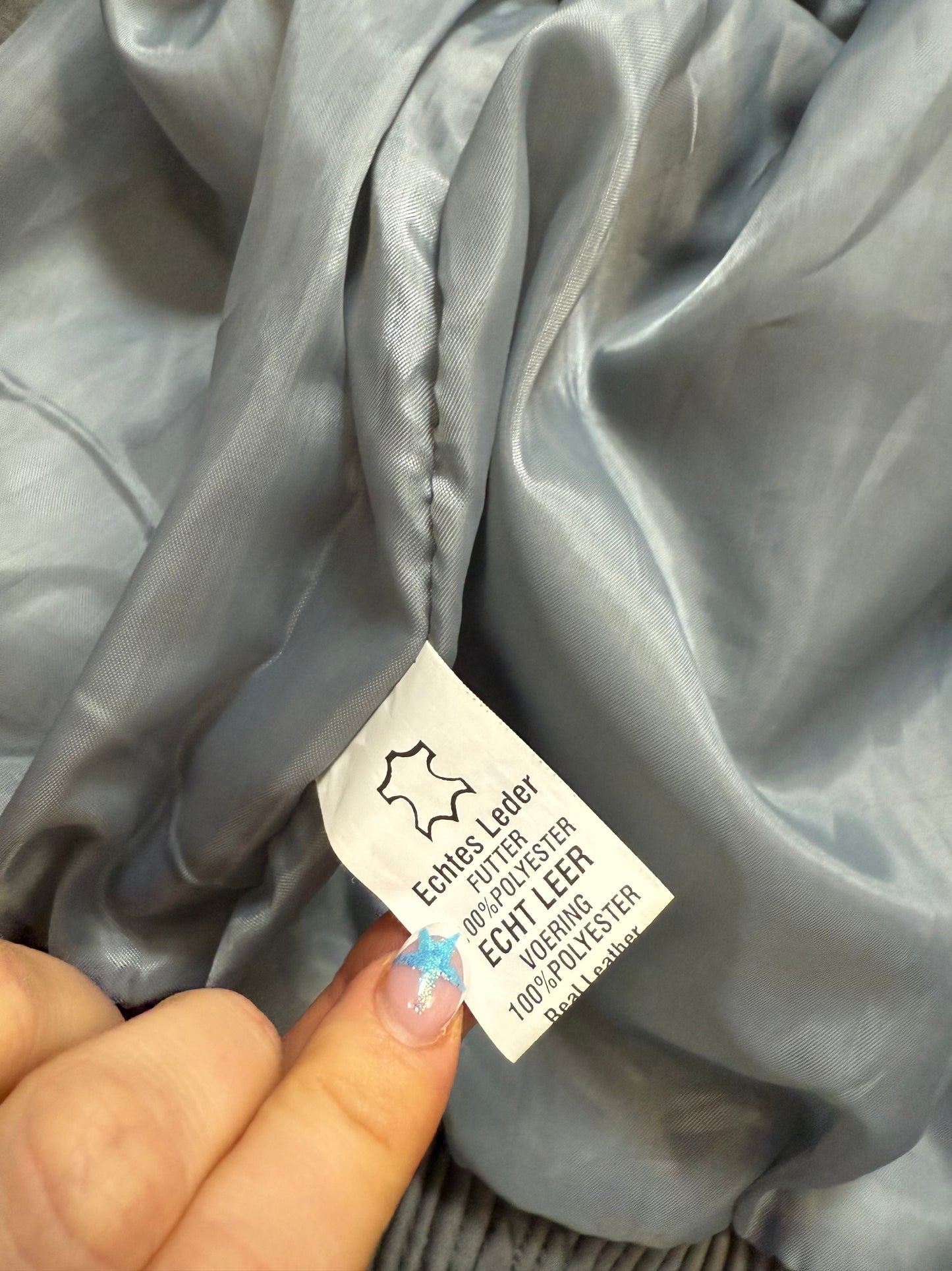 Leather Cargo Jacket (M)