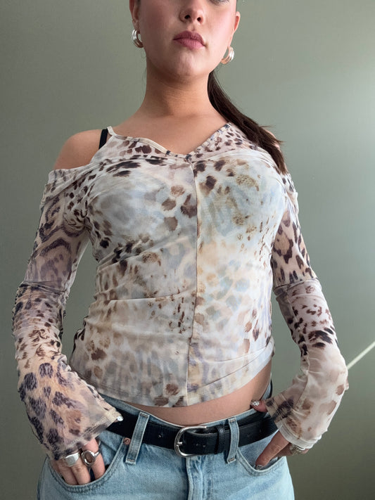 Guess Mesh Top (M)