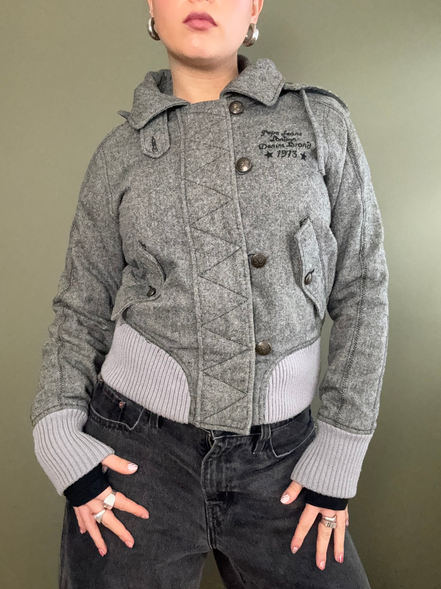 Wool Utility Jacket (M)