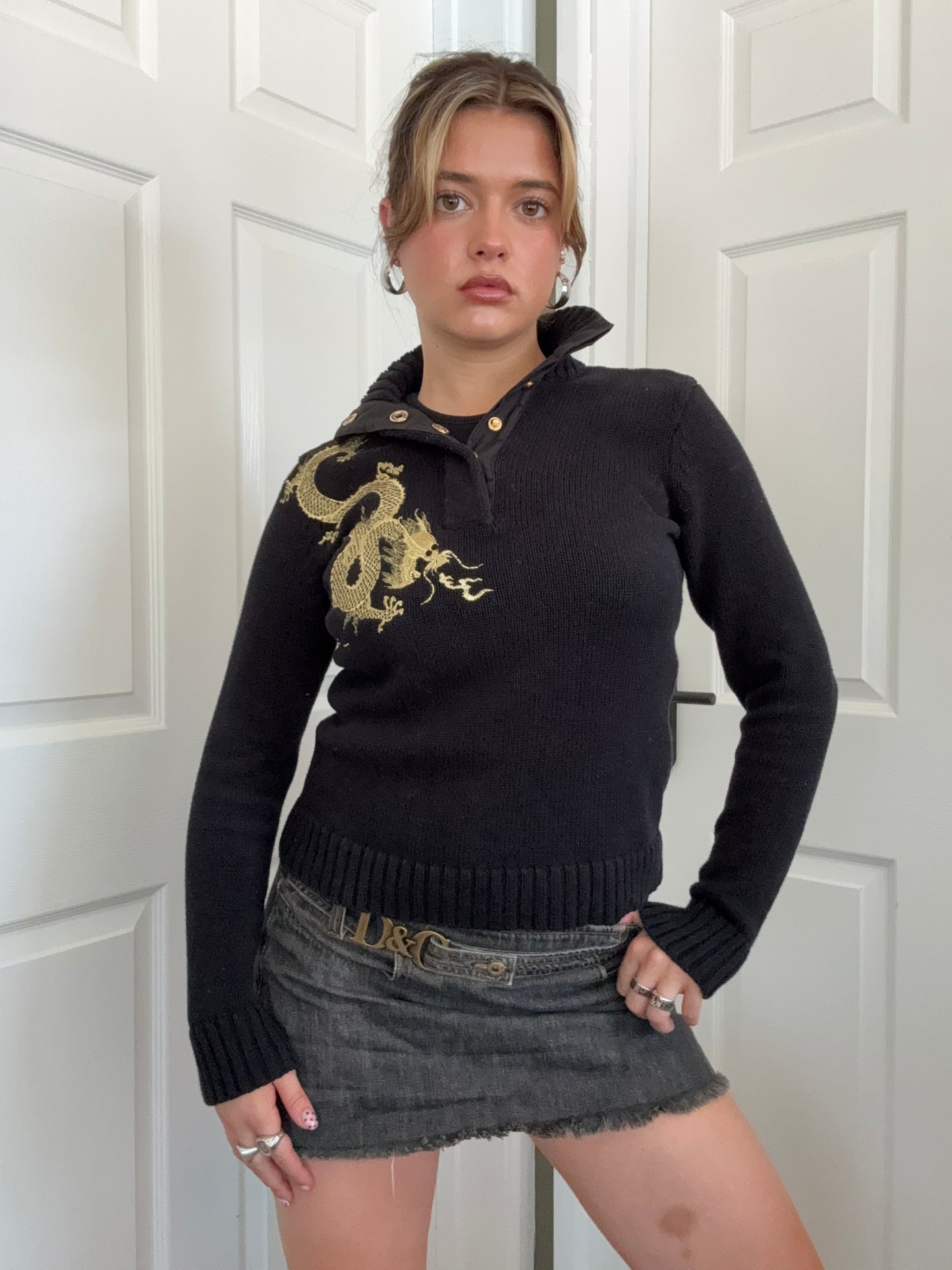 Ralph Lauren Dragon Embroidered Jumper (S)