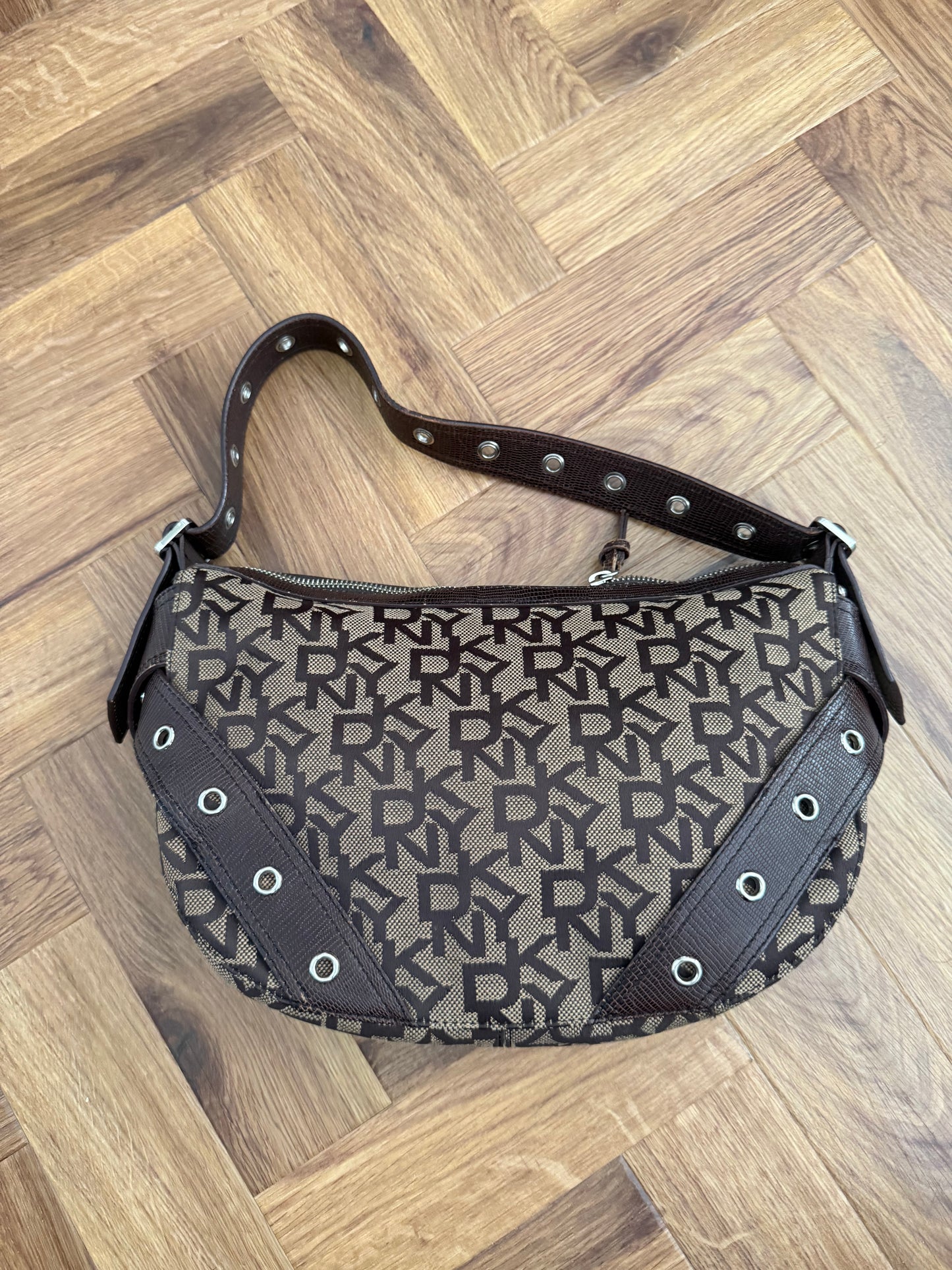 DKNY Monogram Shoulder Bag