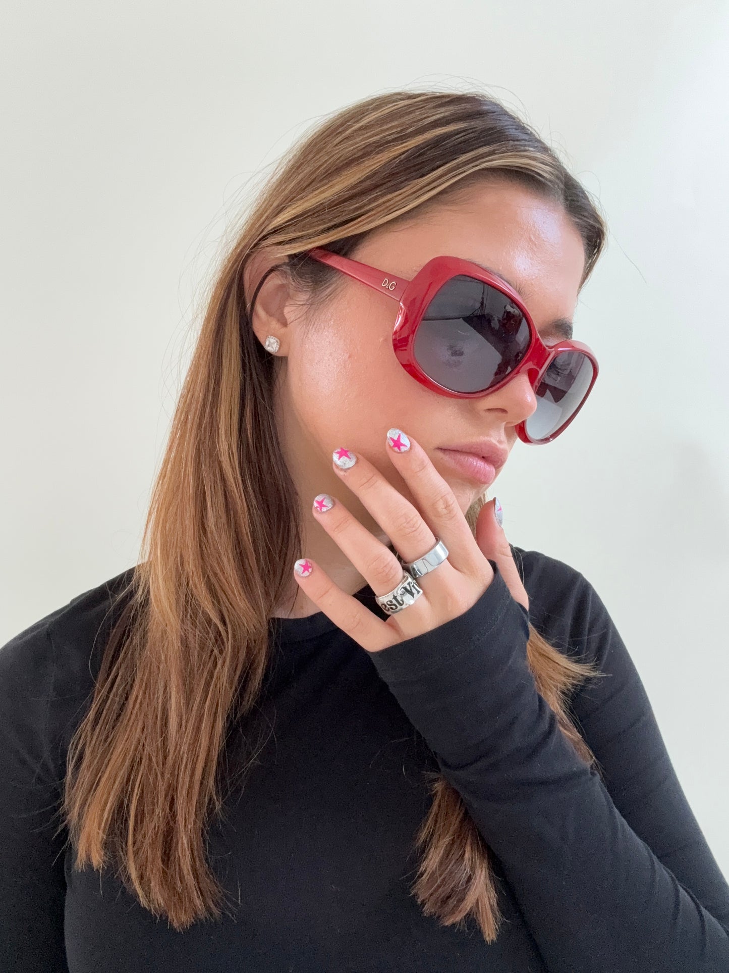 Dolce & Gabbana Red Sunglasses