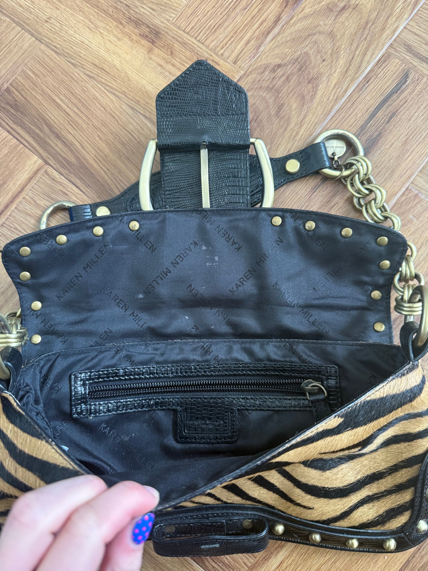 Karen Millen Leather Handbag