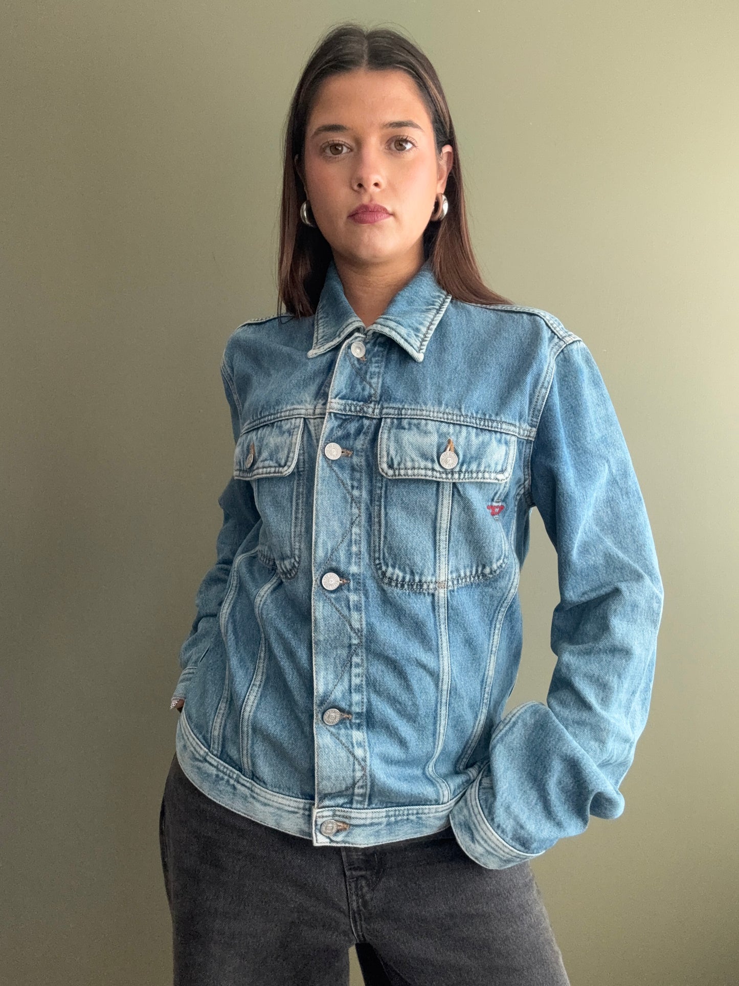 Vintage Diesel Denim Jacket (XL)