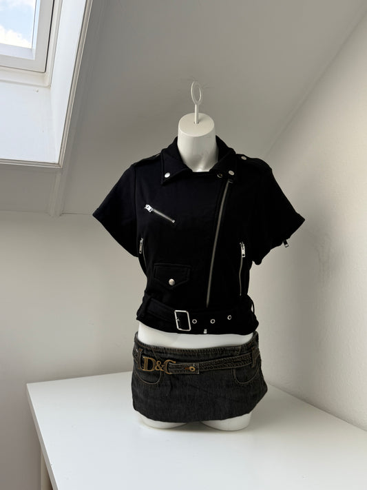 Diesel Shortsleeve Biker Jacket (S)