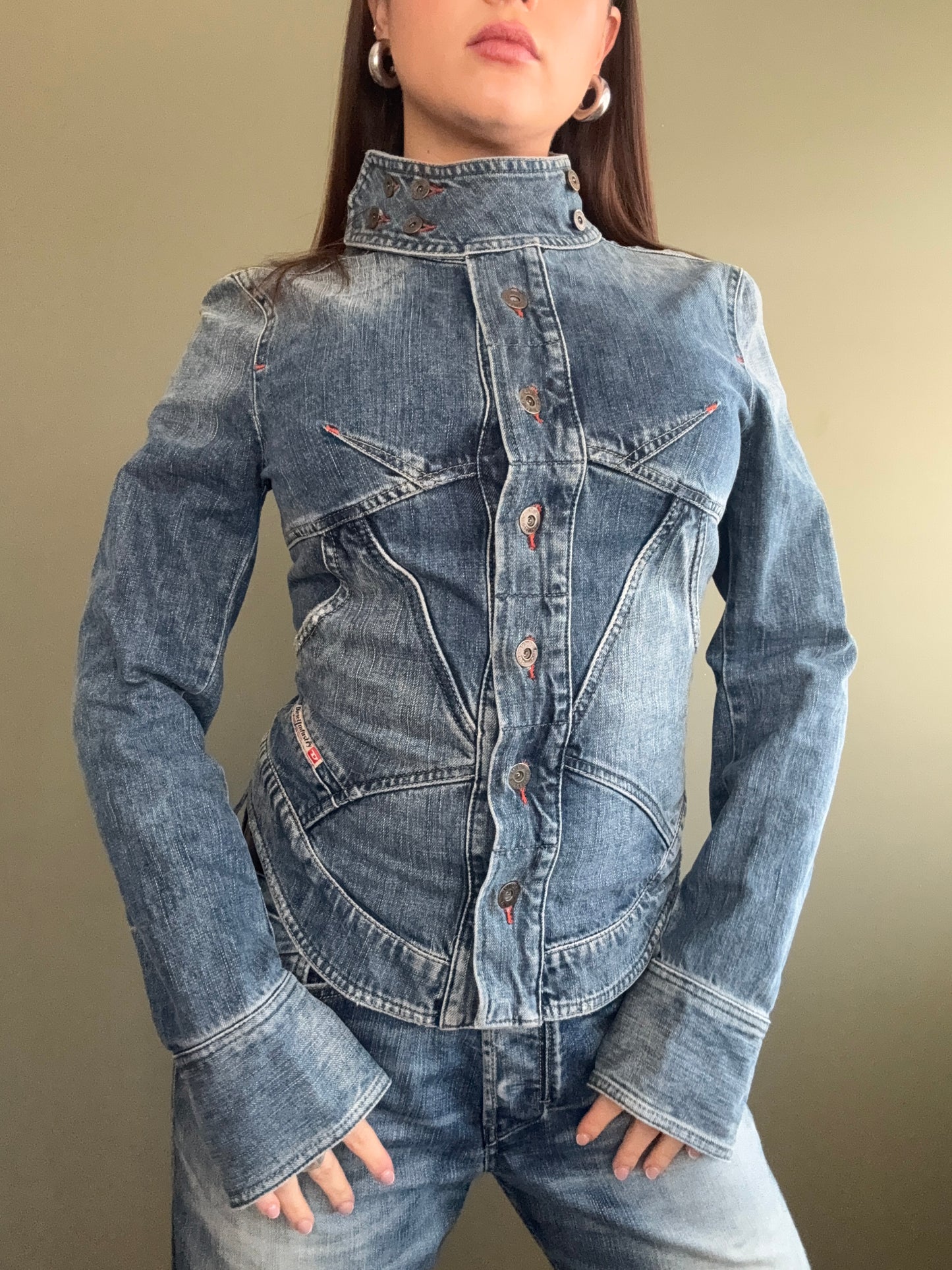 Diesel Denim Corset Jacket (M)