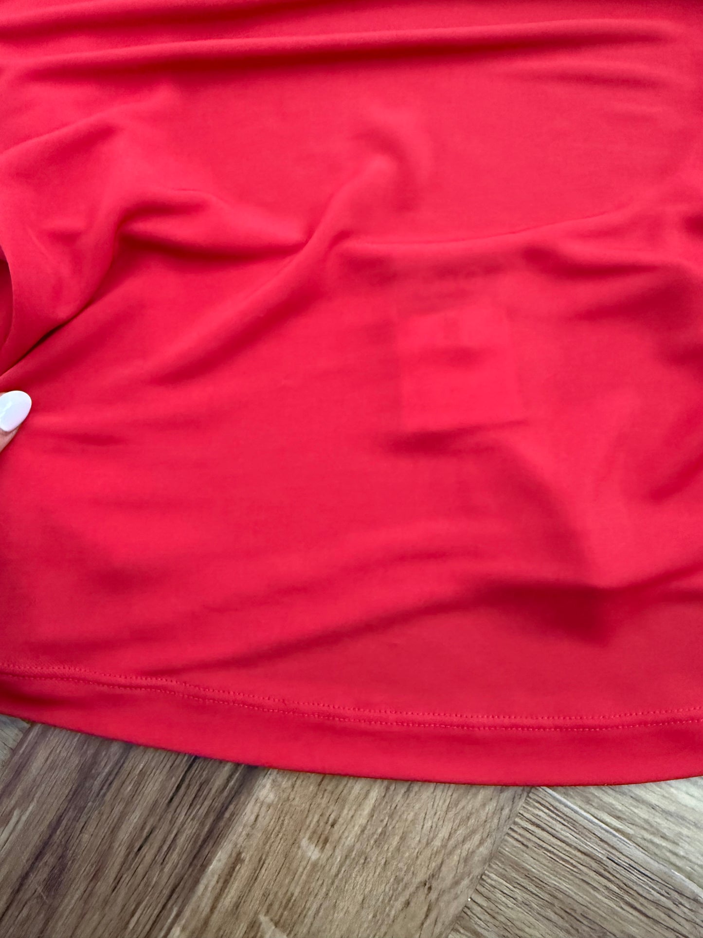 Dolce & Gabbana Red Mesh Longsleeve Top (S)