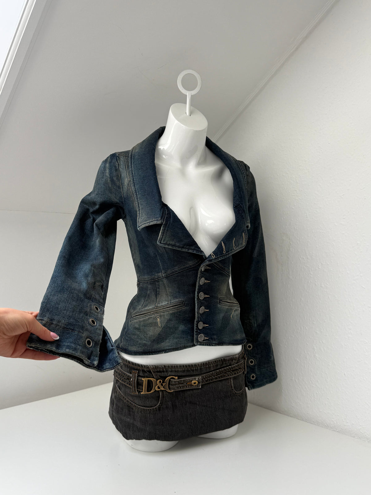 Diesel Denim Military Jacket (S)