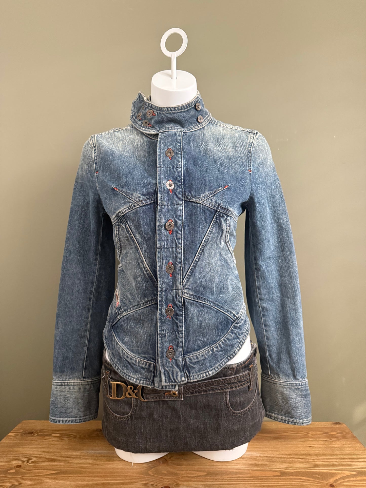 Diesel Denim Corset Jacket (M)