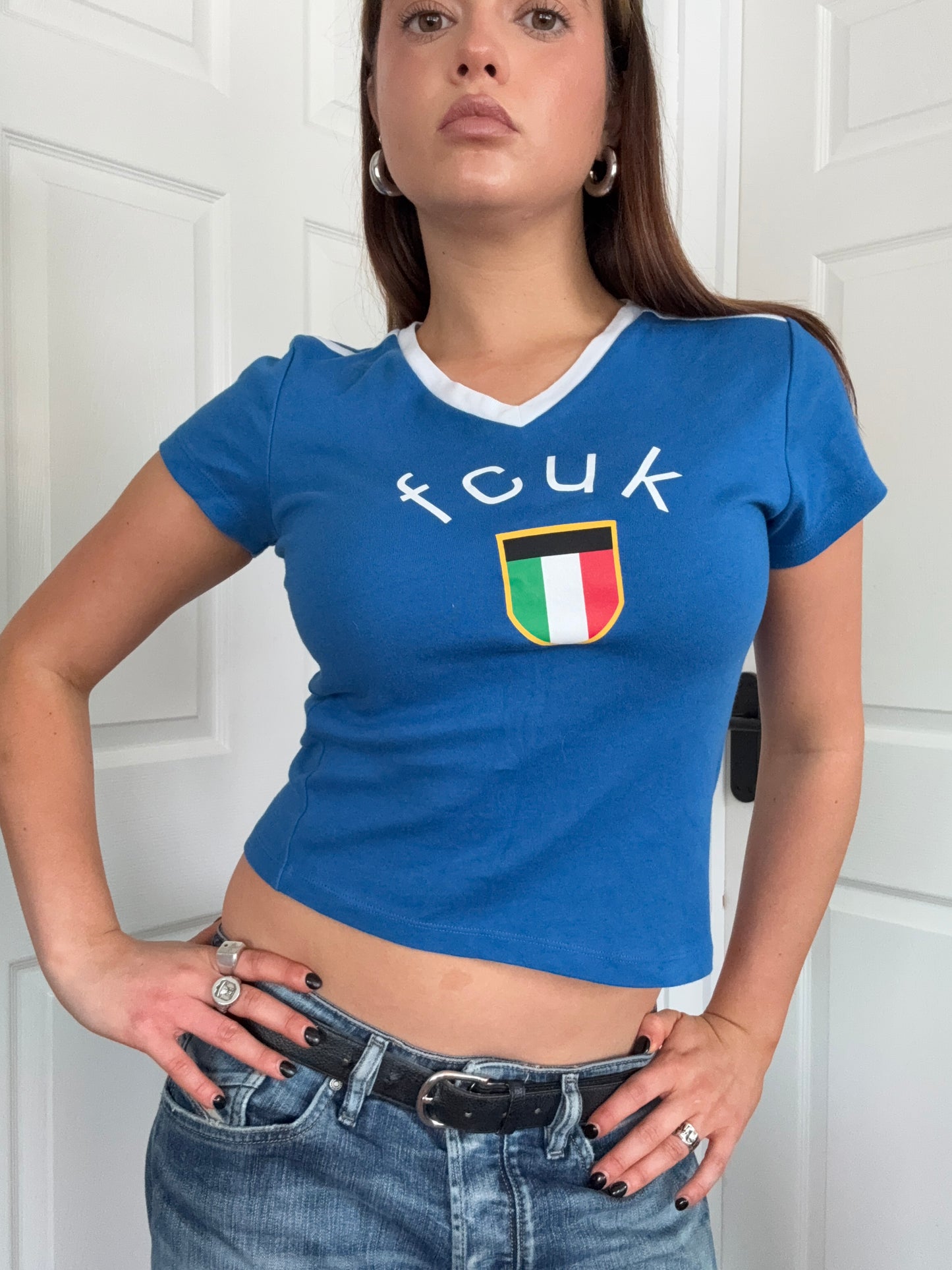French Connection Baby Tee (M)