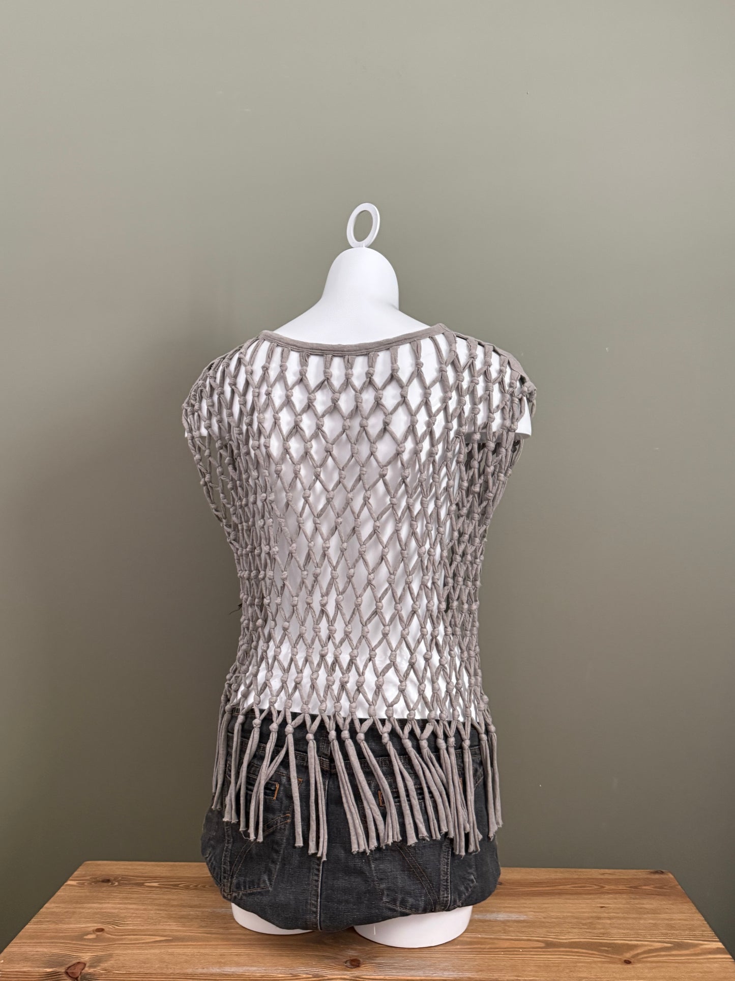 Allsaints Fishnet Top (S/M)