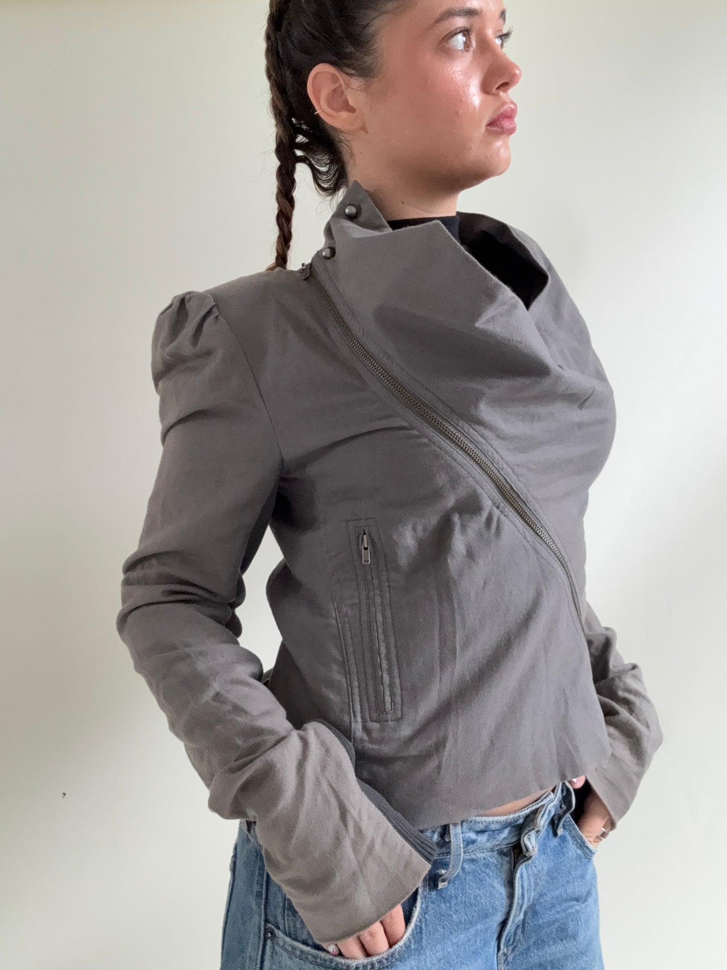 Allsaints Asymmetric Jacket (UK12)