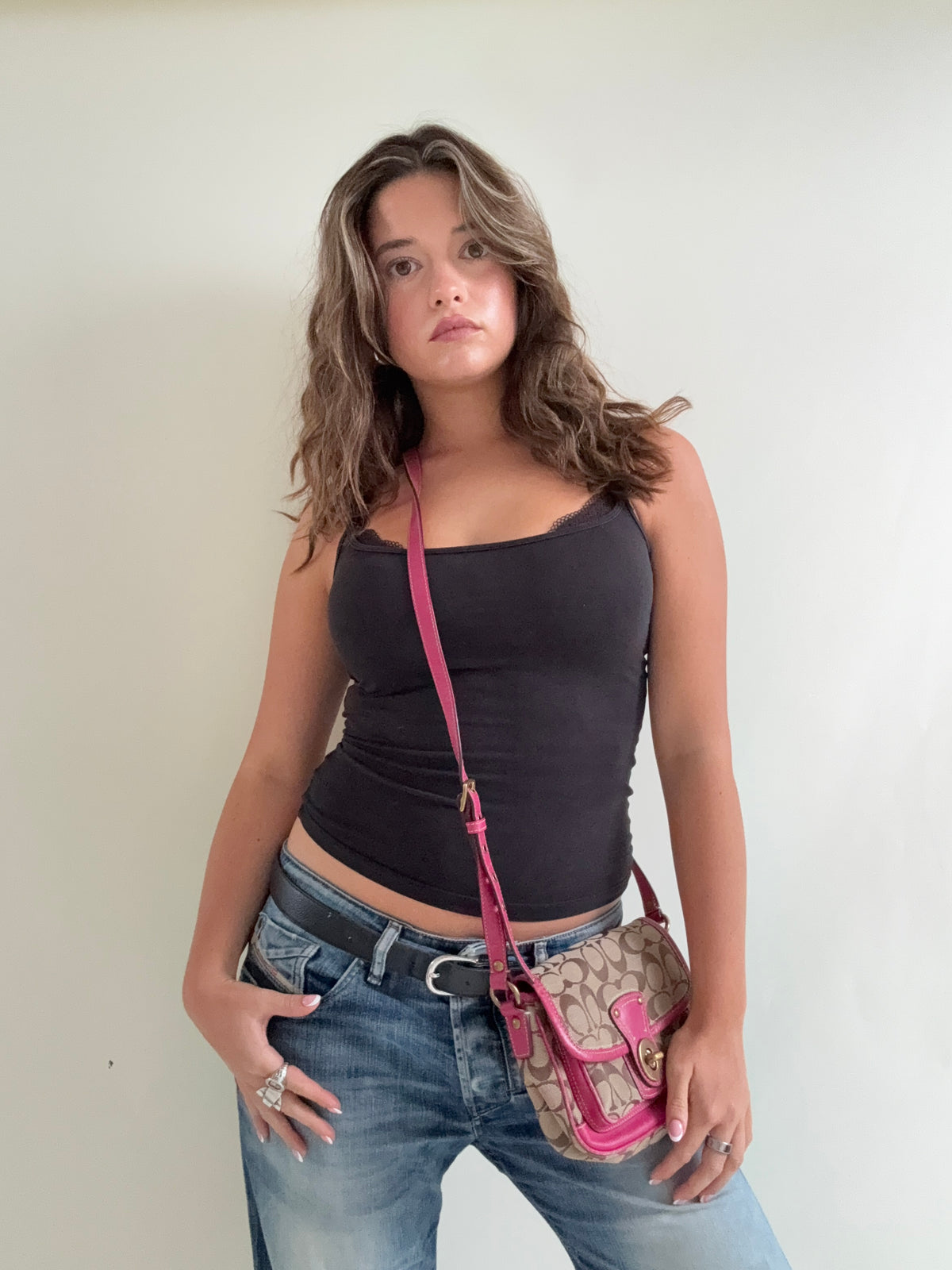 Vintage Coach Crossbody Bag