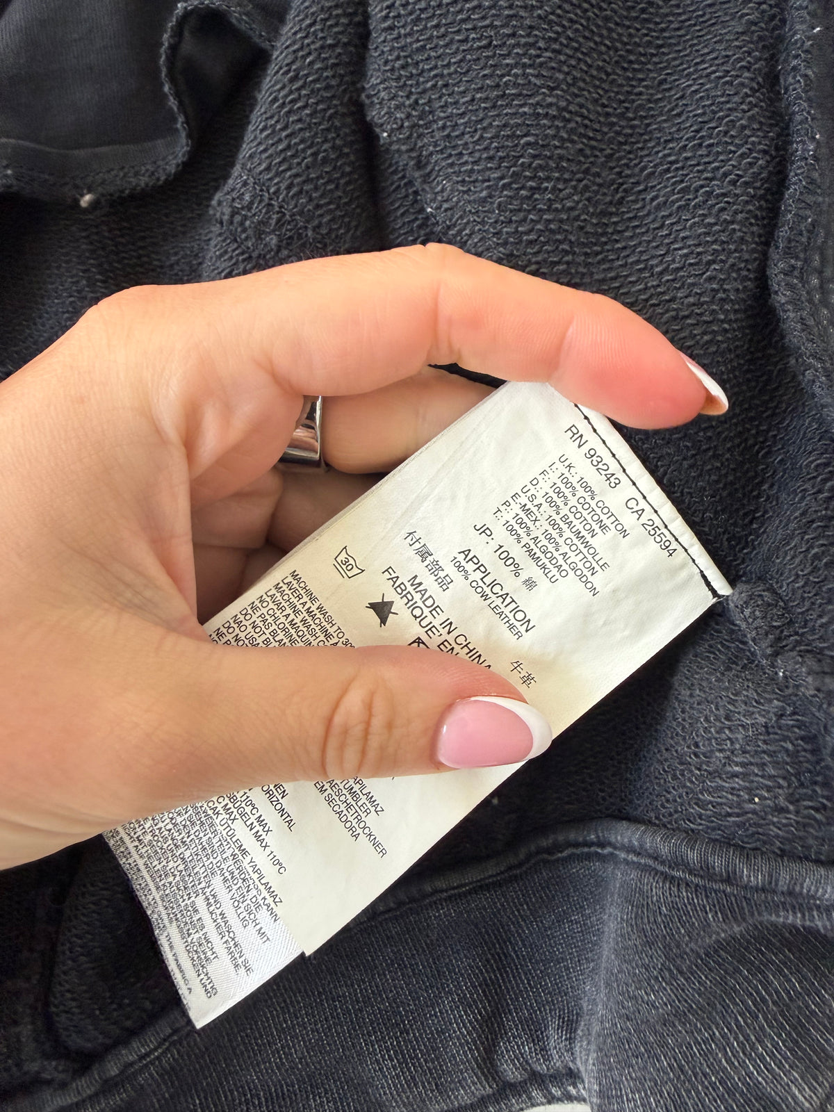 Diesel Cotton Biker Jacket (S)