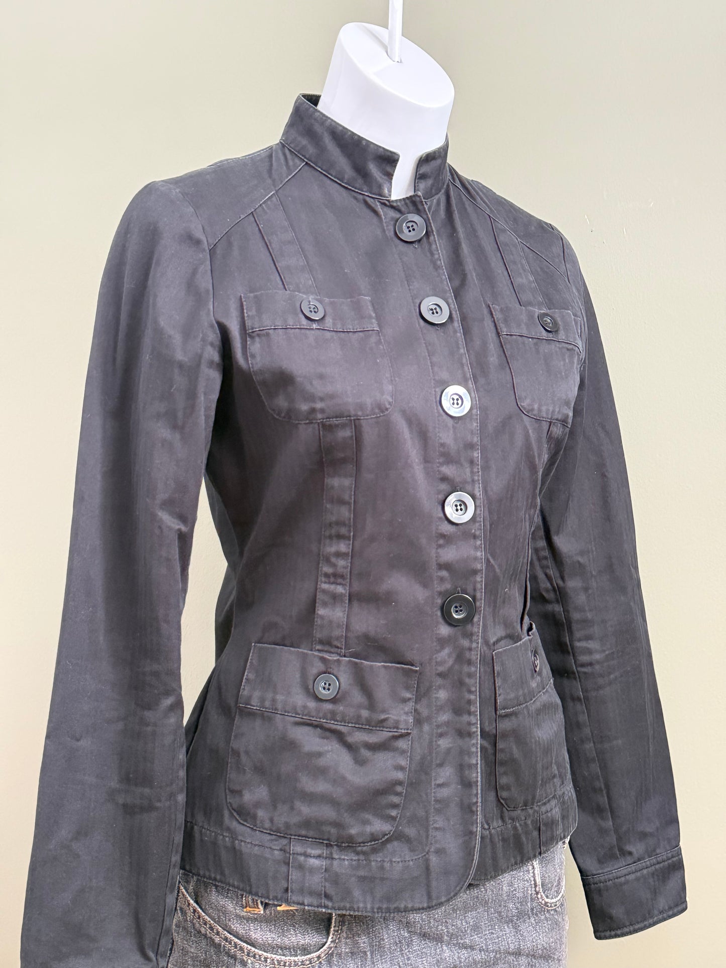Black Military Jacket (UK10)