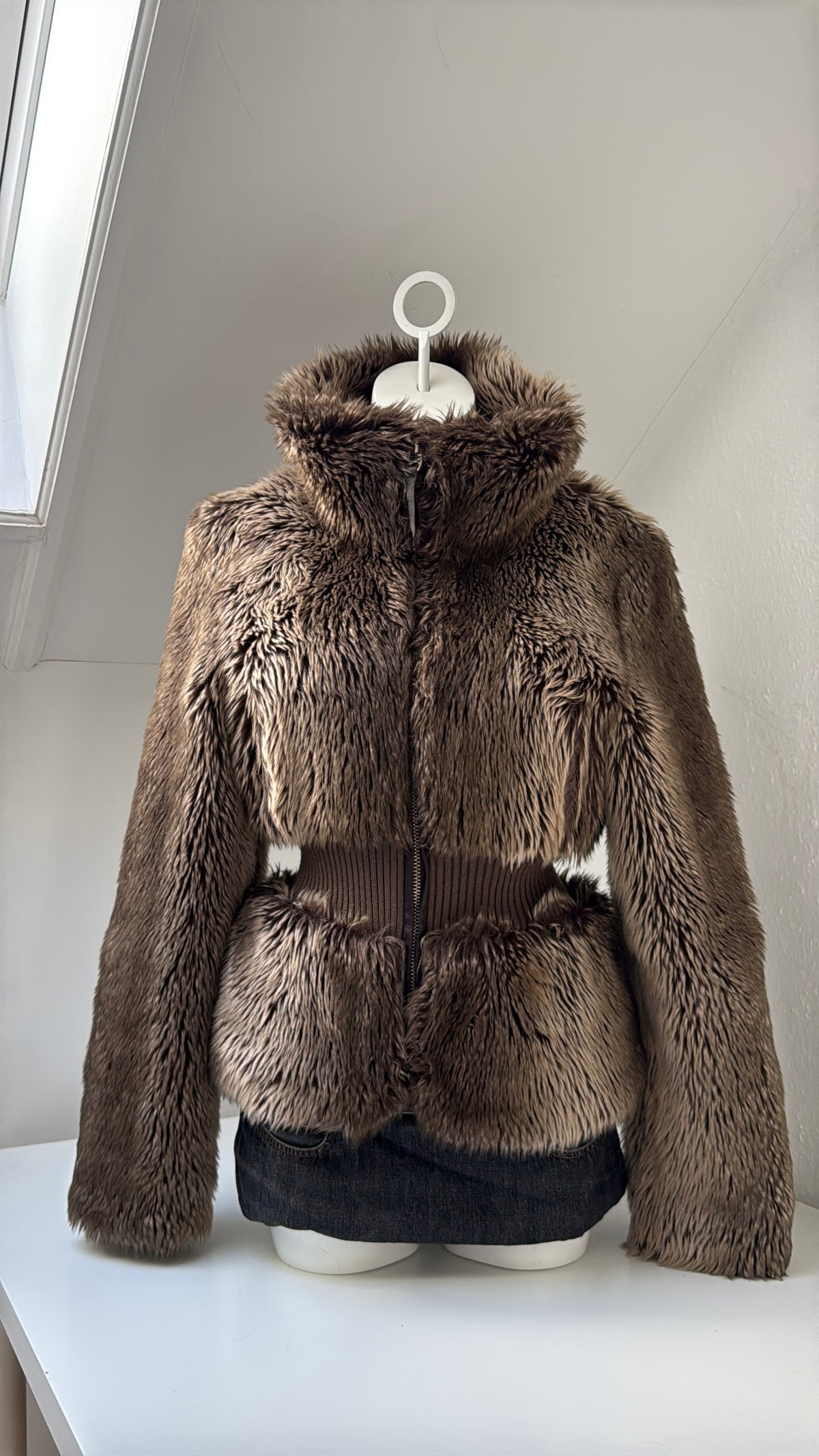 Miss Sixty Faux Fur Jacket (S)