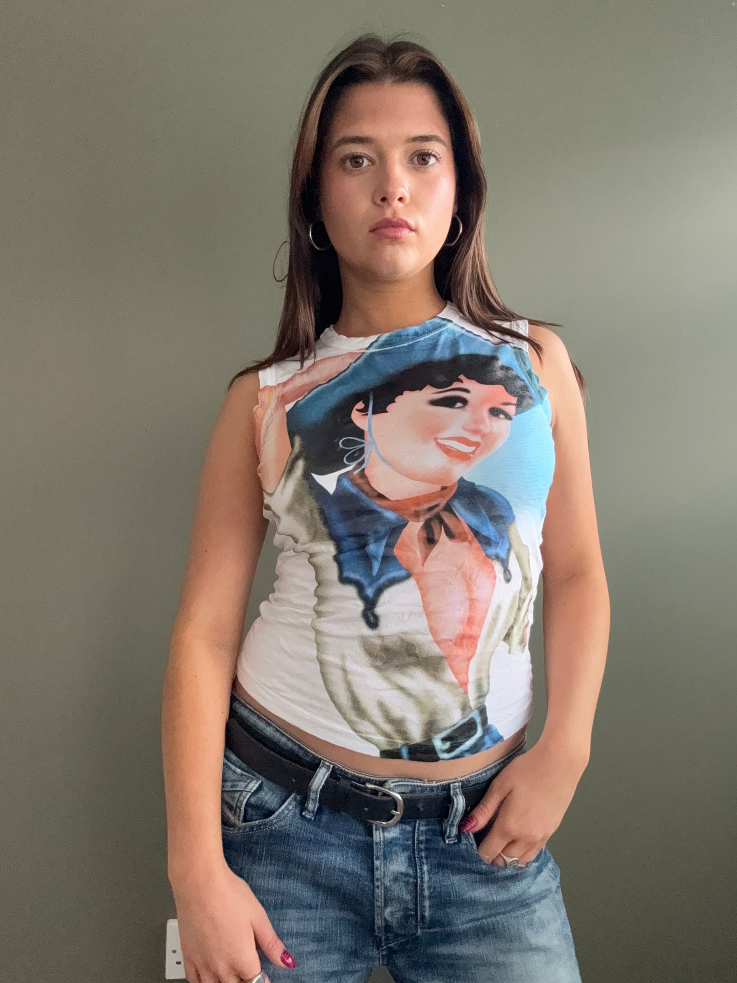 Miss Sixty Graphic Top (M)