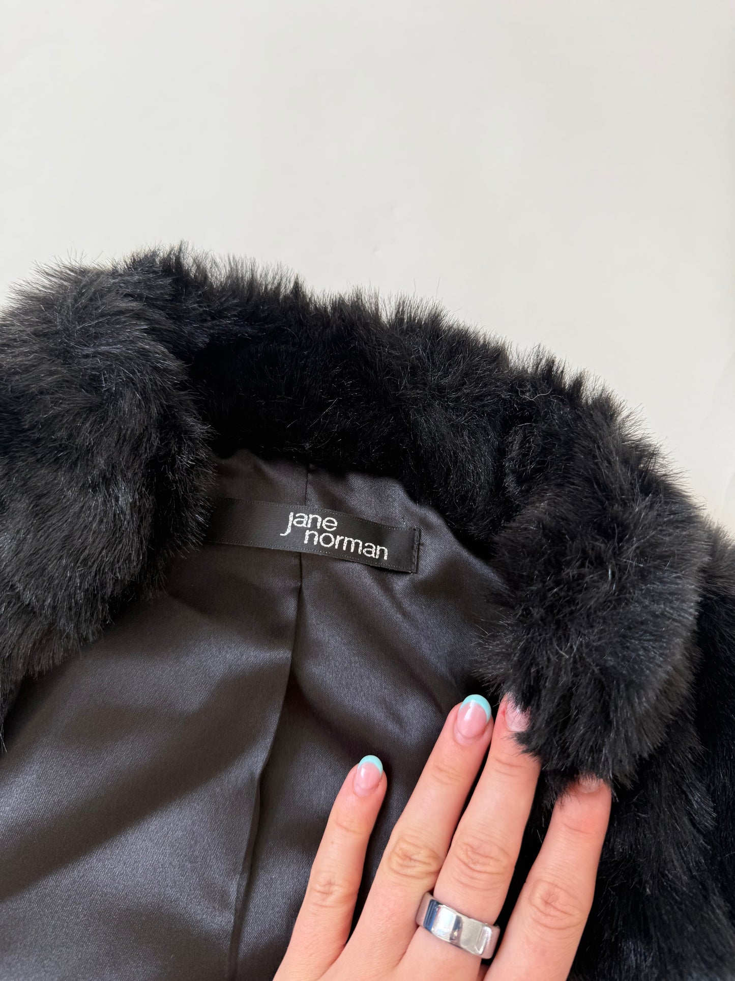Jane Norman Faux Fur Bolero (UK8)