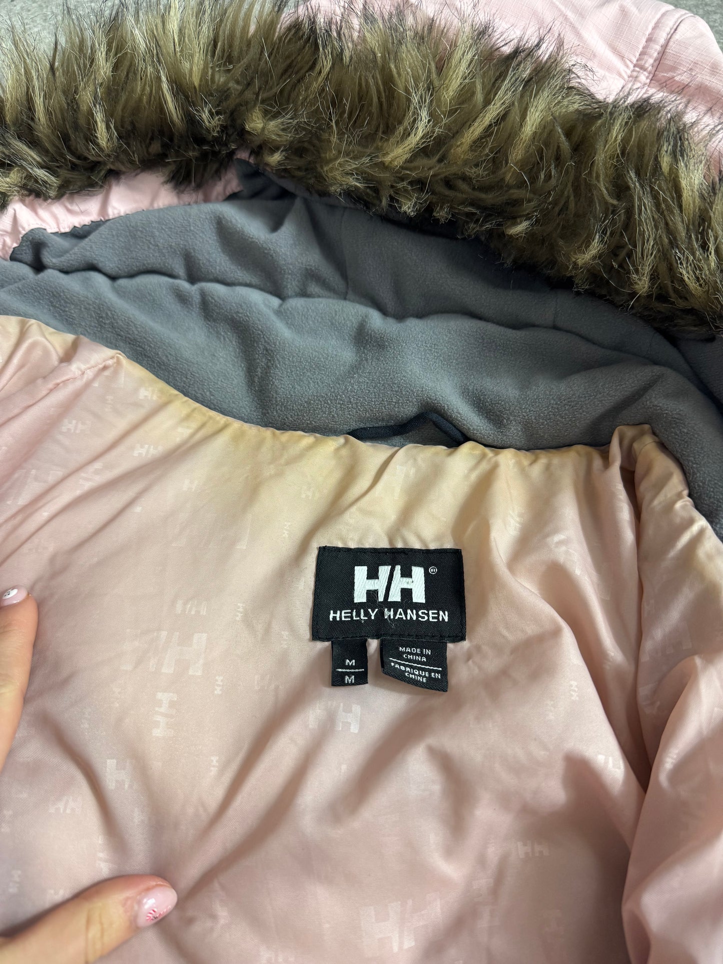 Helly Hansen Pink Puffer Jacket (M)