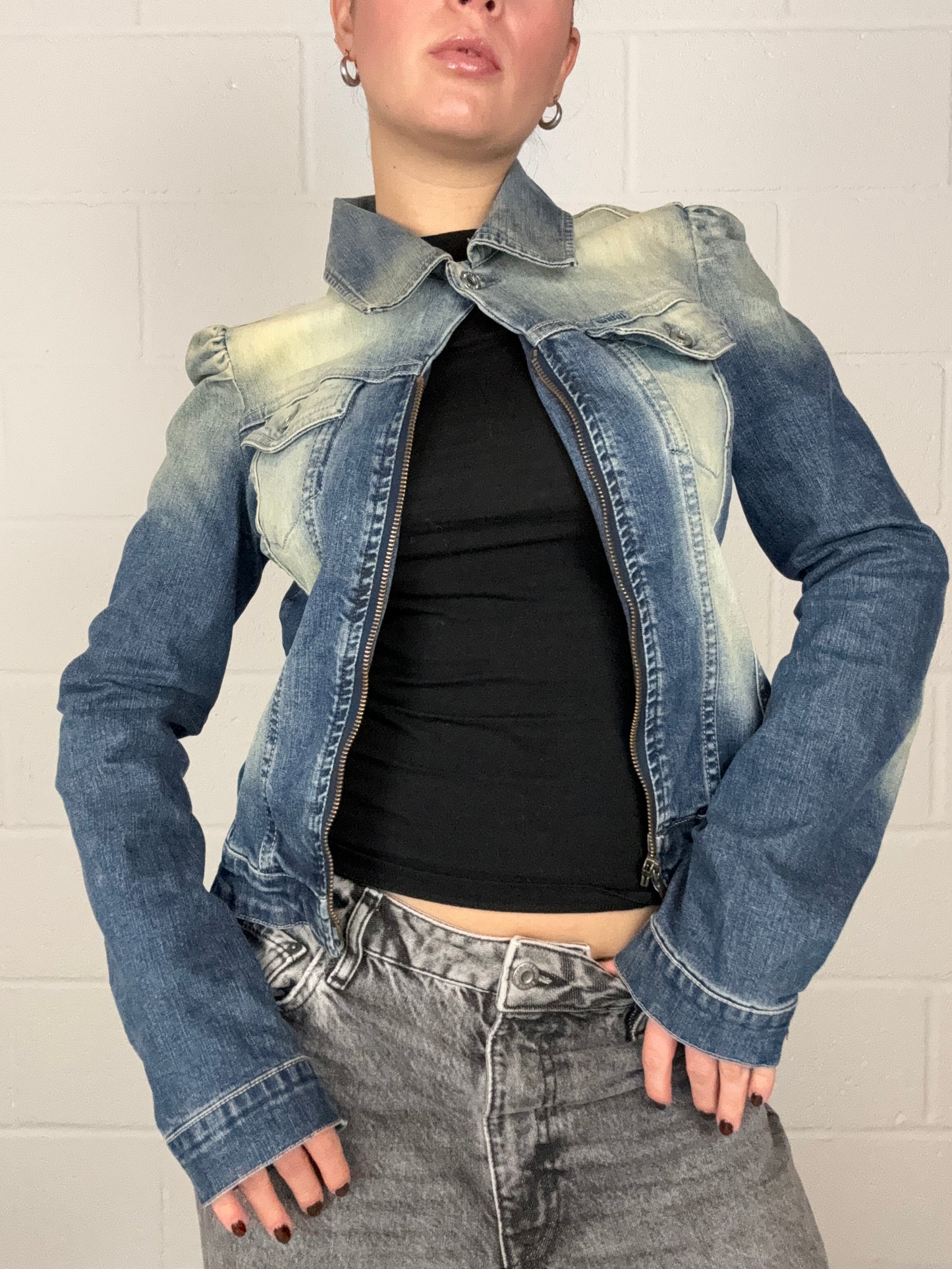 Diesel Denim Fitted Jacket (M)