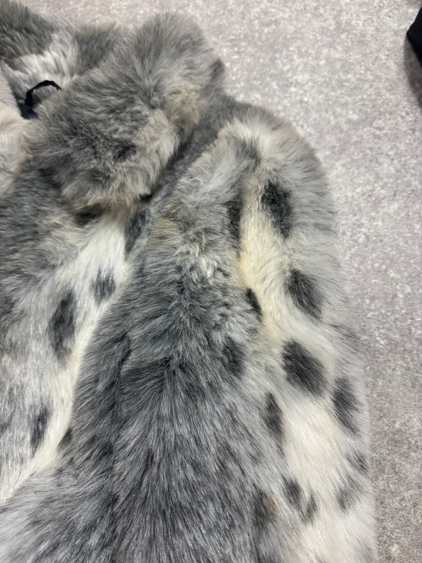 Y2K Faux Fur Jacket (XS)