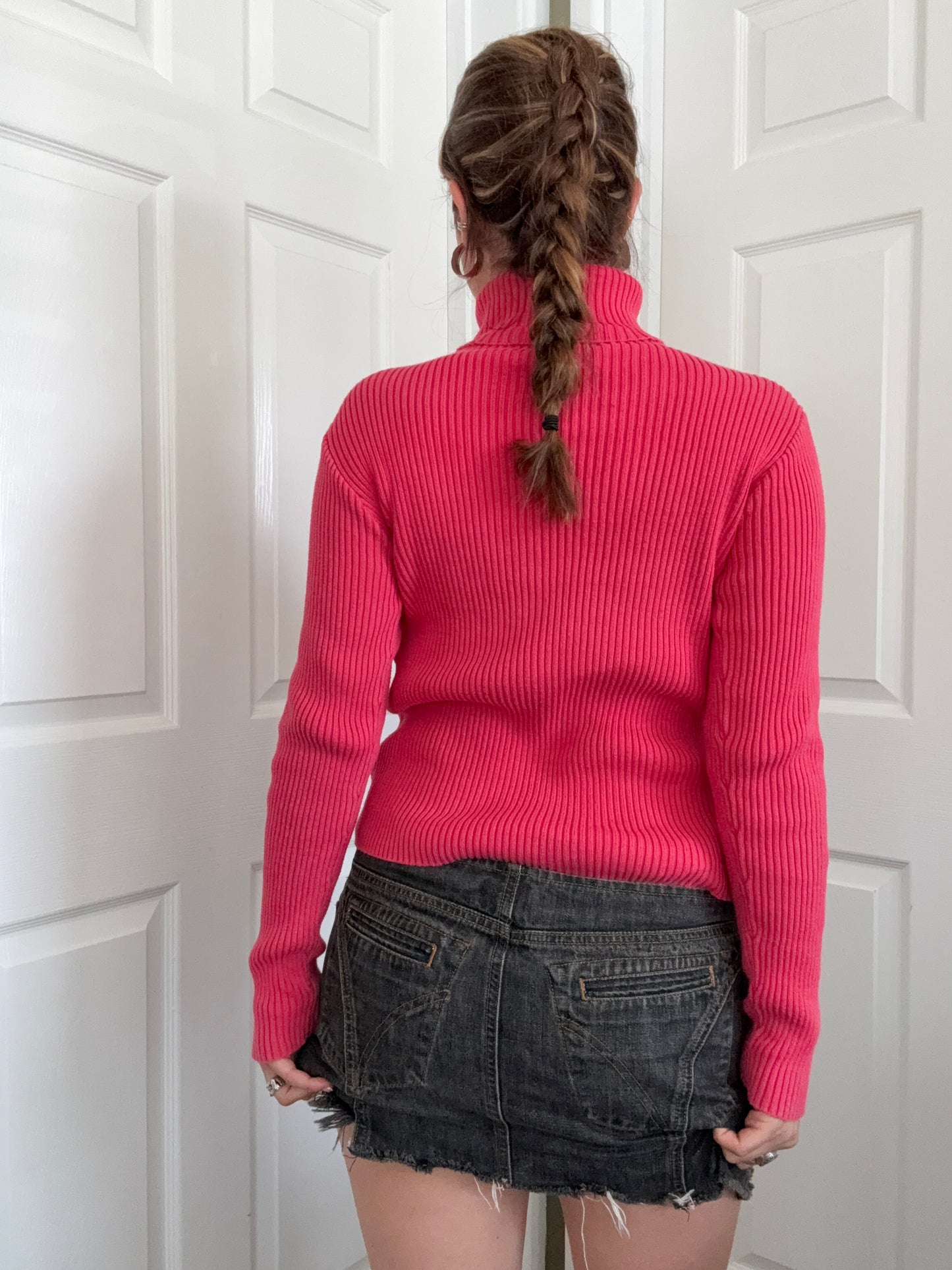 Ralph Lauren Knitted Ribbed Roll Neck (M)