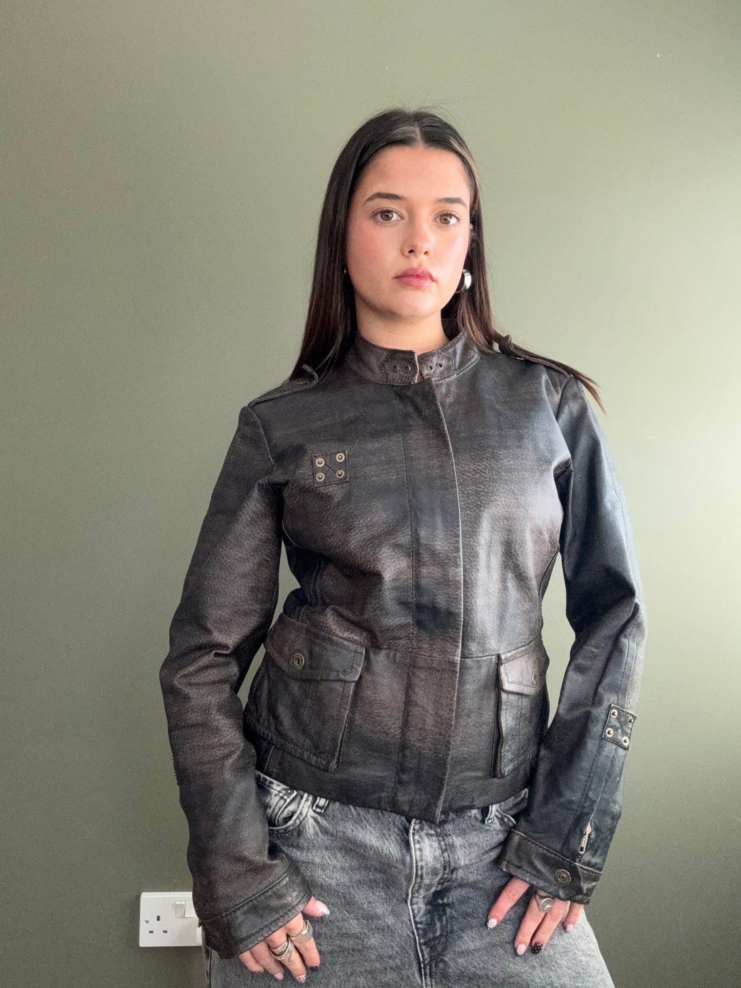 Morgan De Toi Leather Jacket (M)
