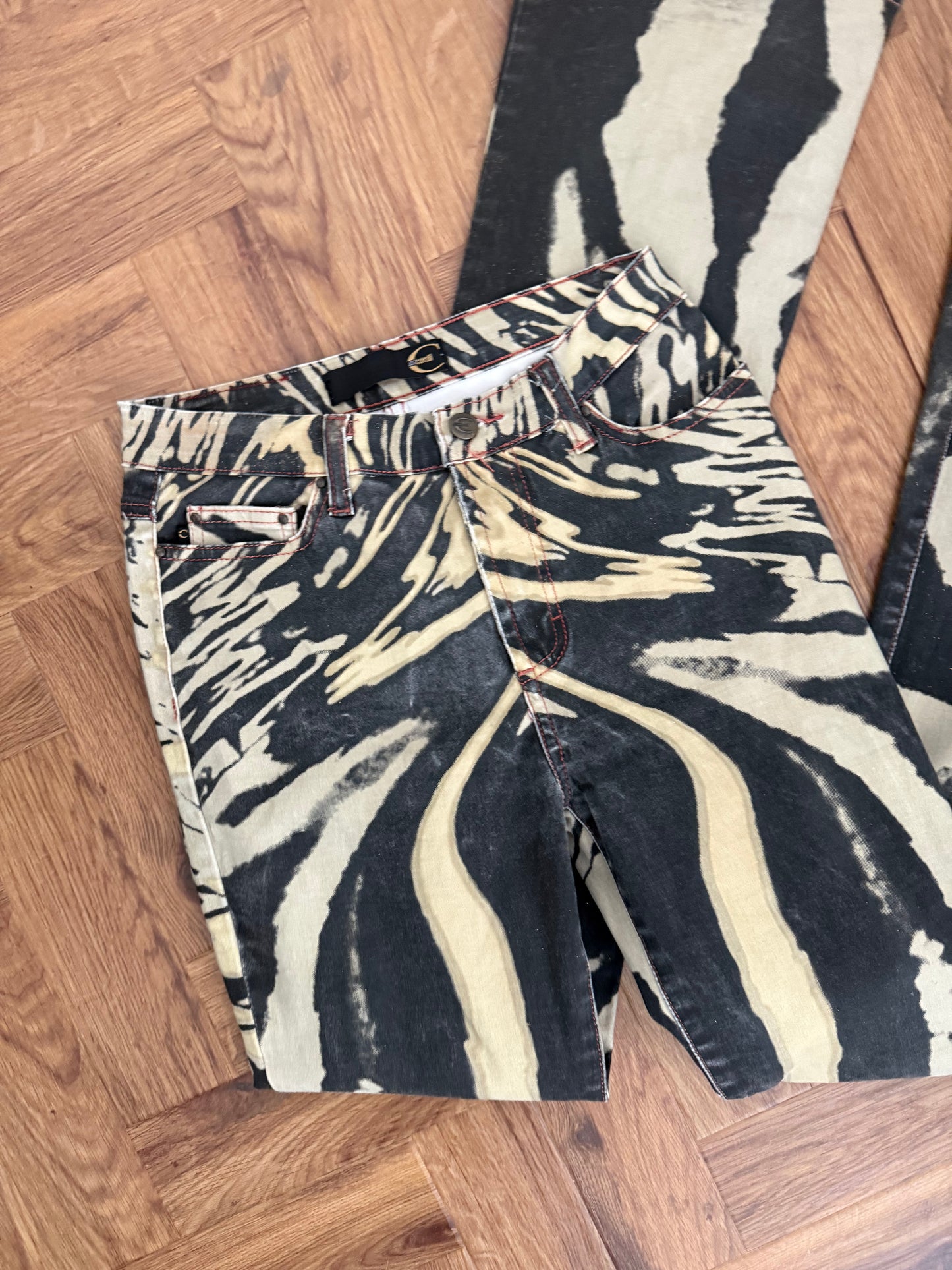 Cavalli Pattern Jeans (42)