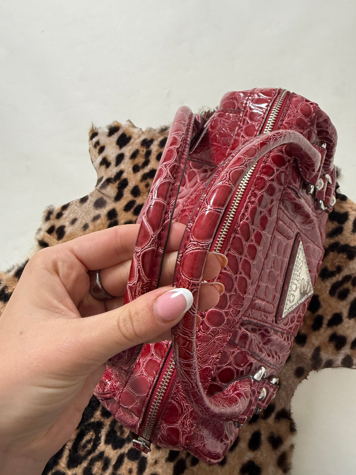 Vintage Guess Bowler Bag