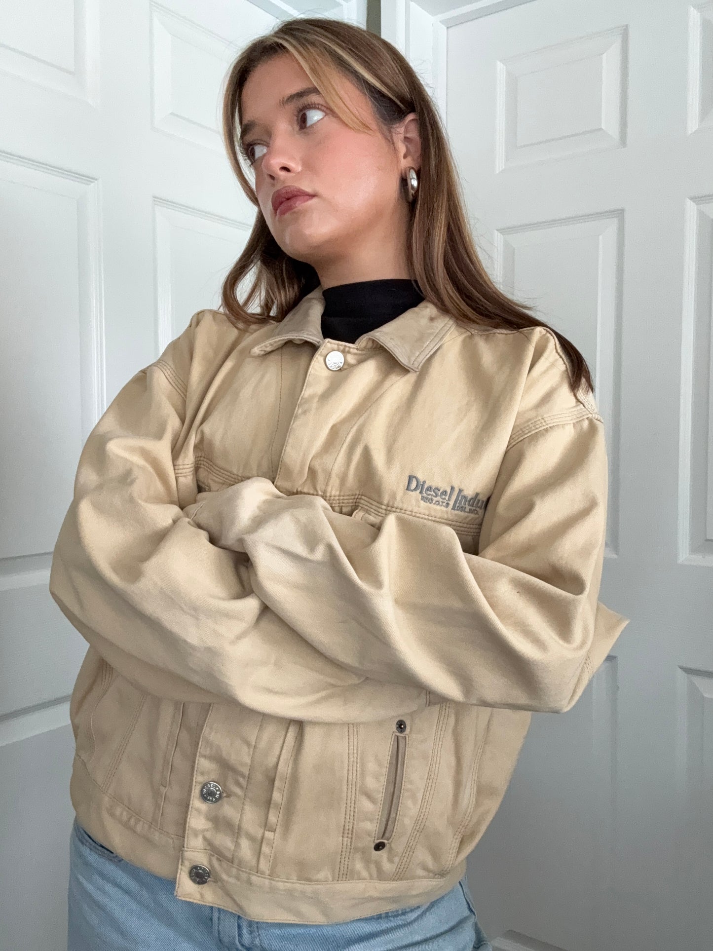Vintage Diesel Trucker Jacket (L)