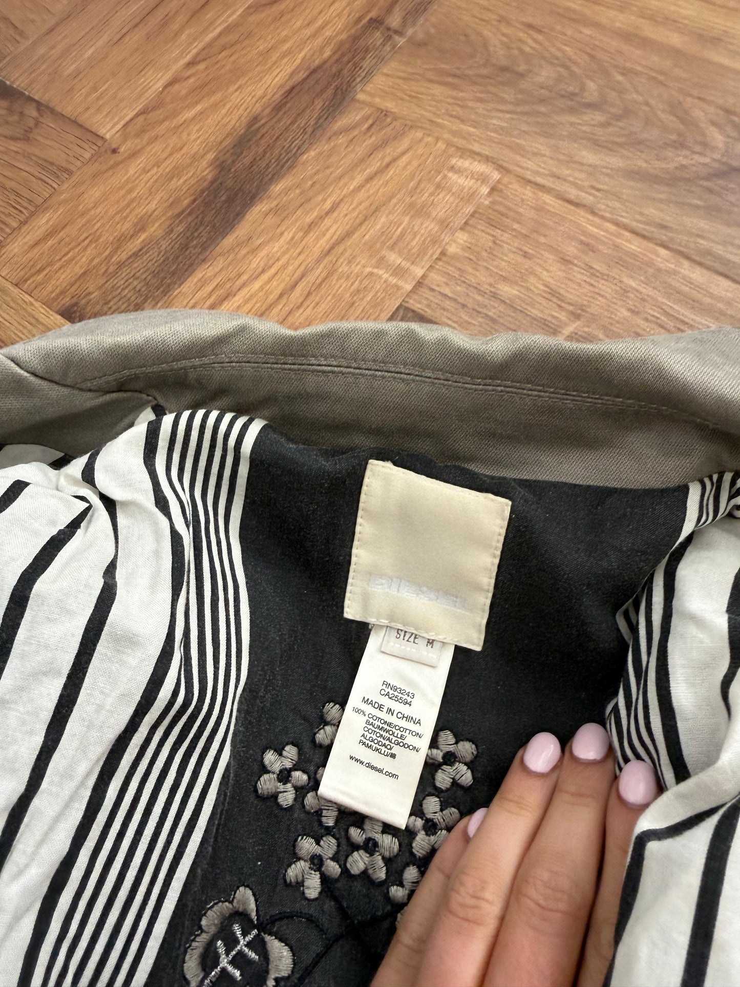 Diesel Cotton Cargo Jacket (M)