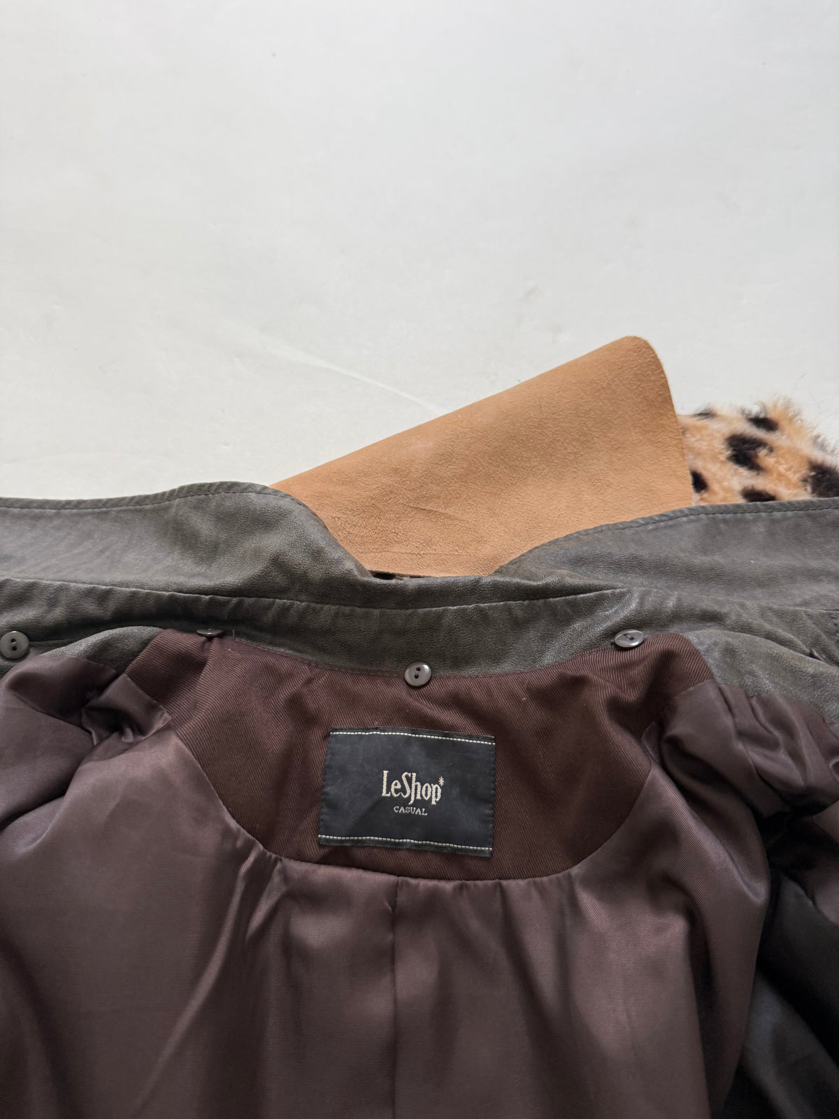 Vintage Asymmetric Jacket (S)