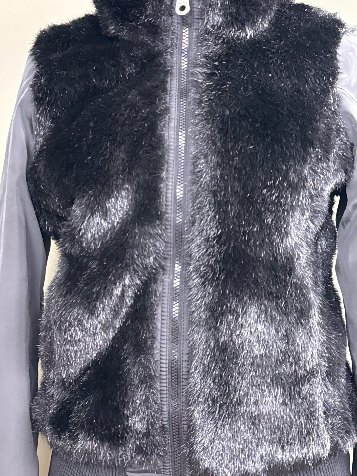 Miss Sixty Reversible Faux Fur Jacket (S)