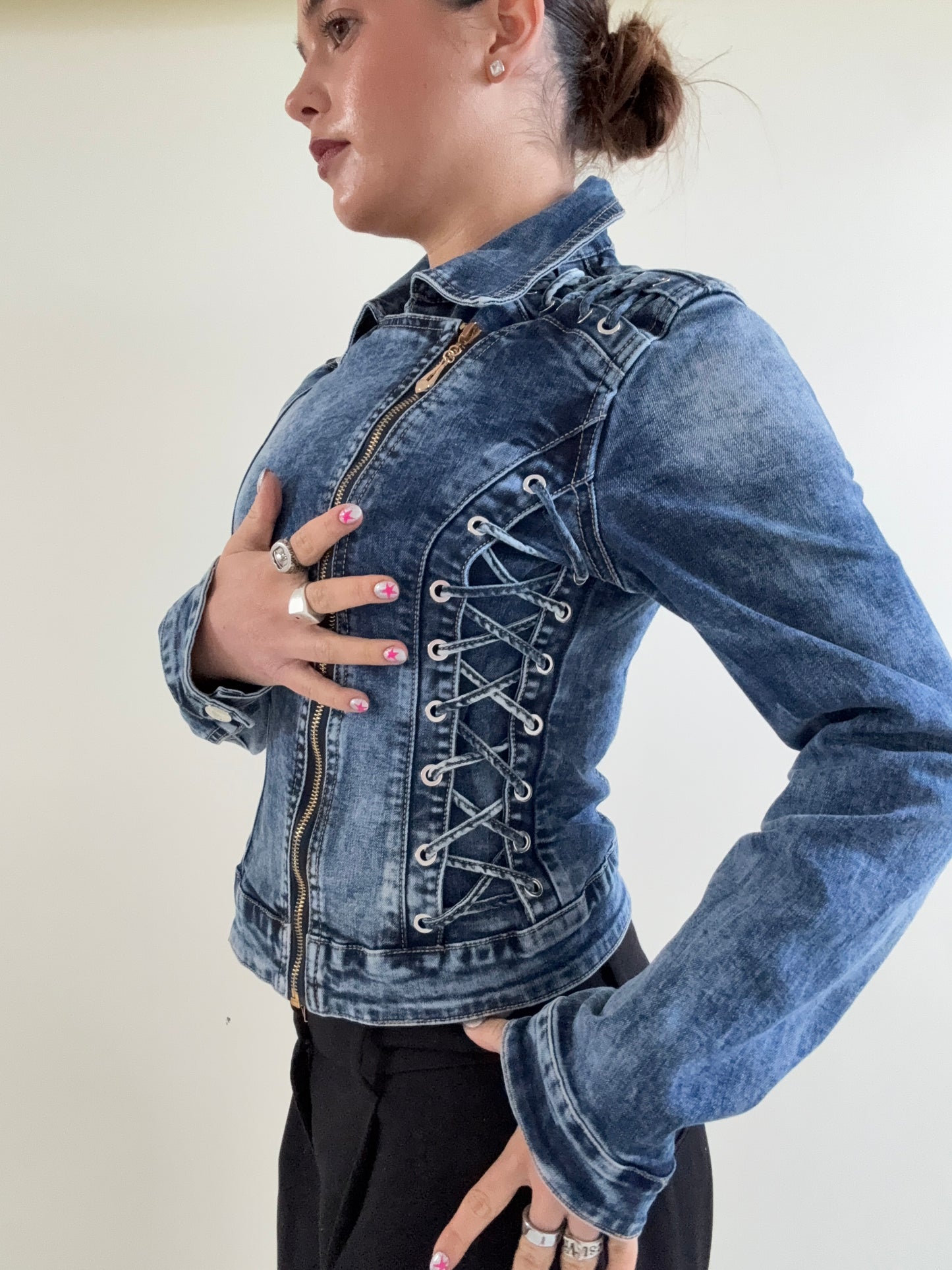 Denim Corset Jacket (S)